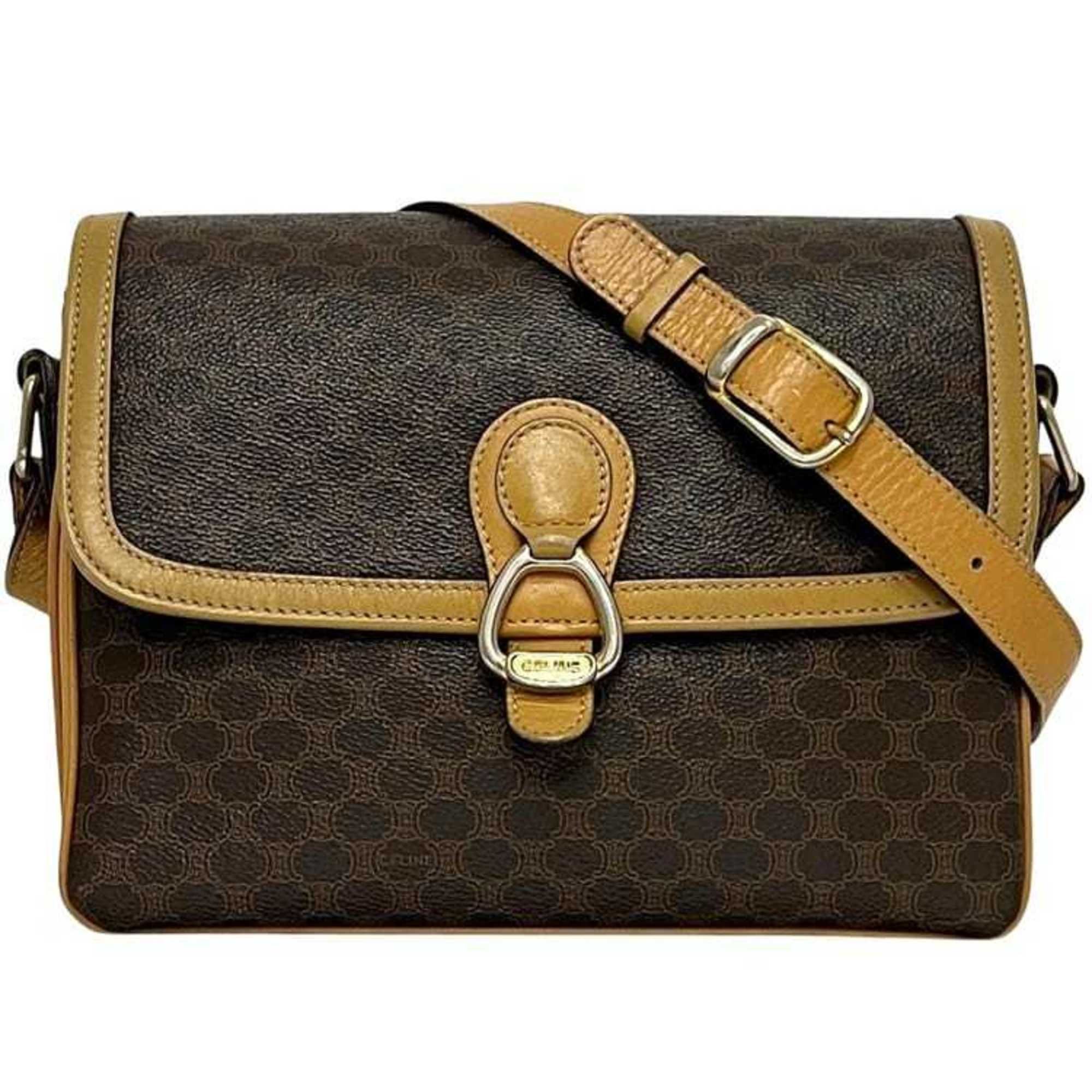 Macadam Pvc Leather Shoulder Bag (Pre-Owned) - Celine - Modalova