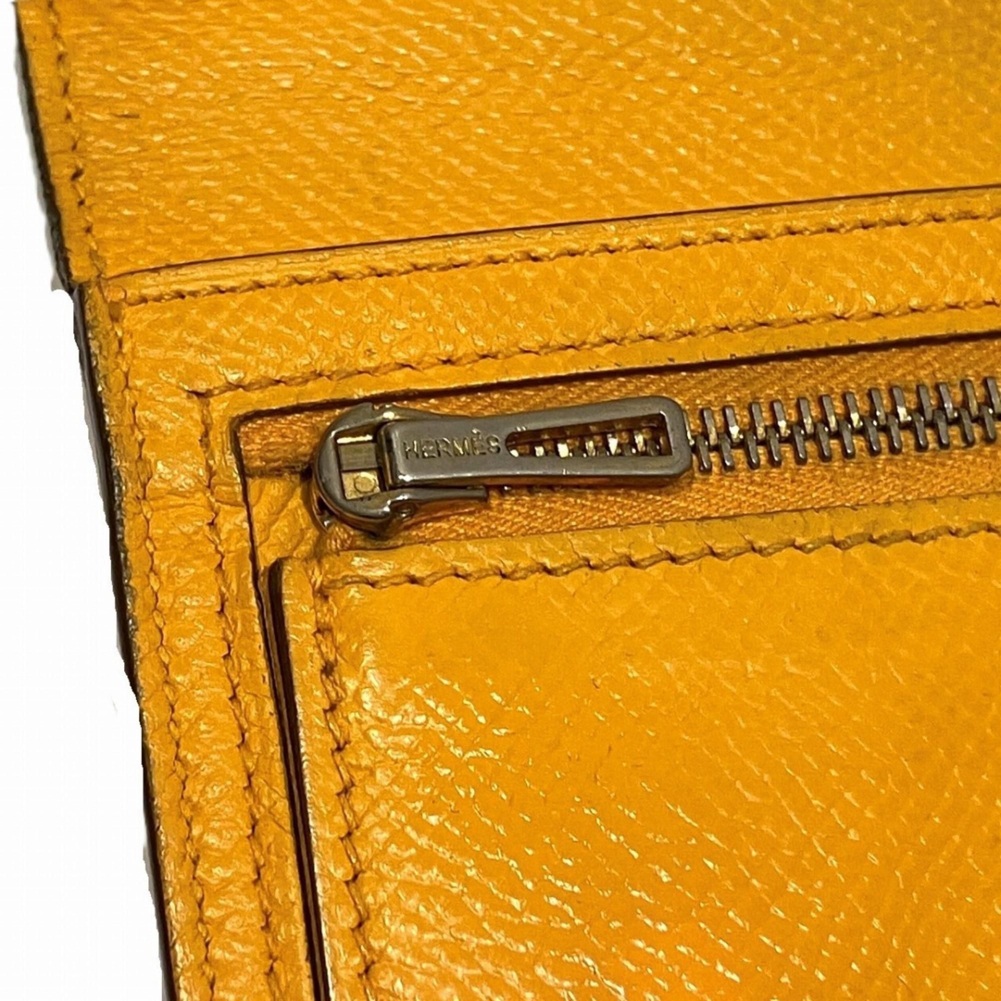 Bearn Epsom Leather Long Wallet (Bi-Fold) (Pre-Owned) - Hermes - Modalova