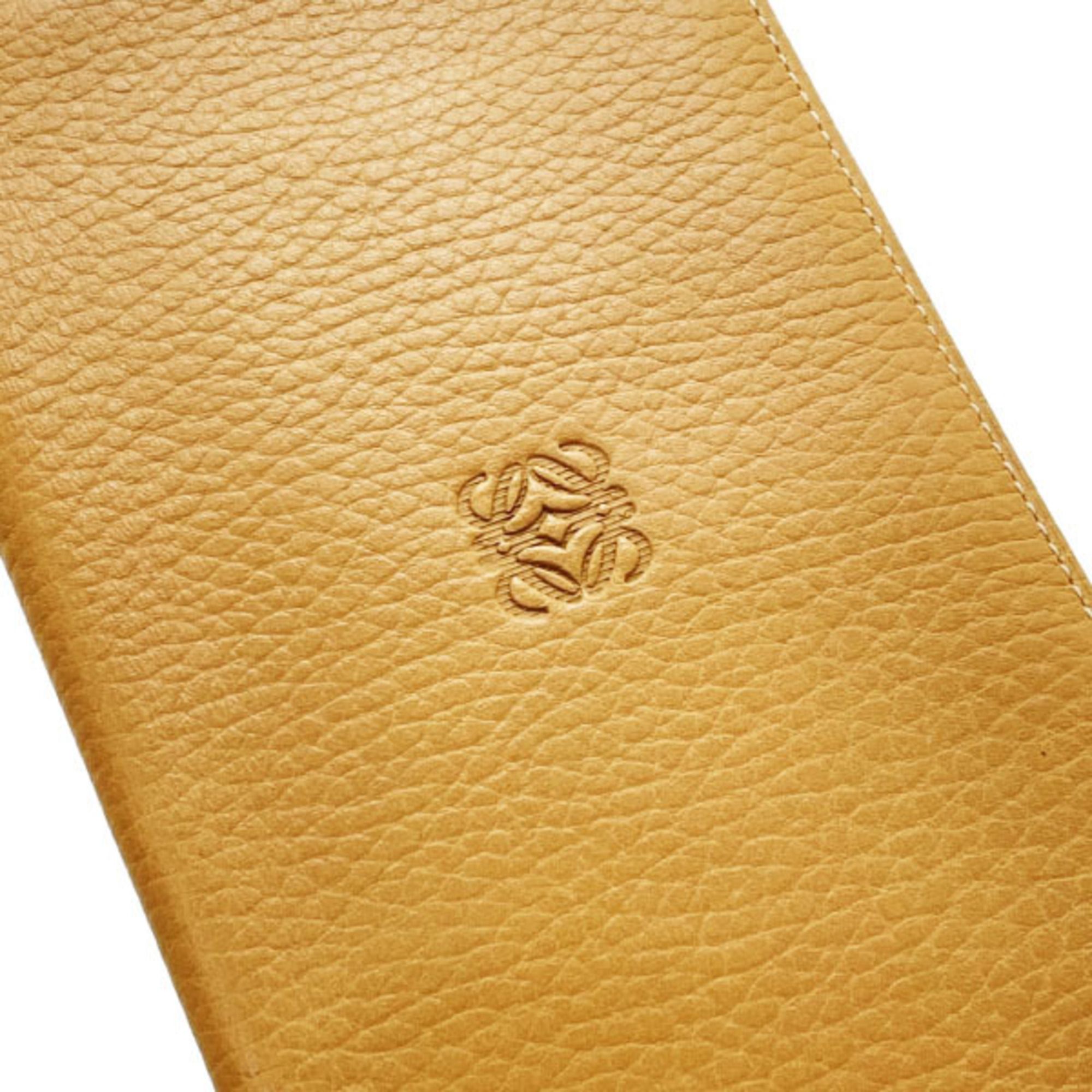 Leather Long Bill Wallet (Bi-Fold) (Pre-Owned) - Loewe - Modalova