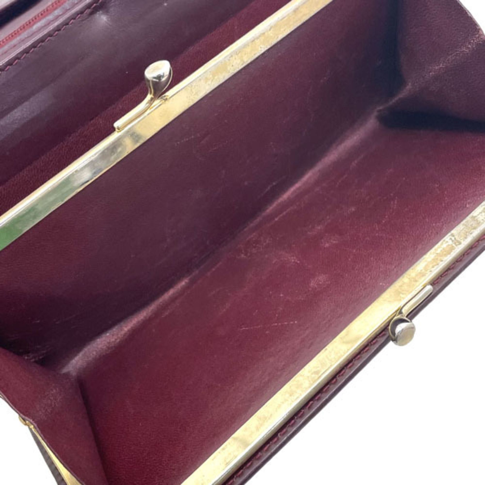 Leather Long Wallet (Bi-Fold) (Pre-Owned) - Gucci - Modalova