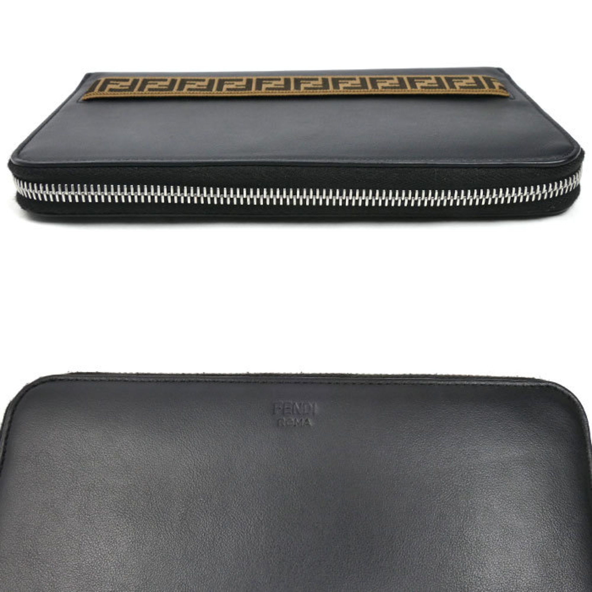 Leather Long Wallet (Bi-Fold) (Pre-Owned) - Fendi - Modalova