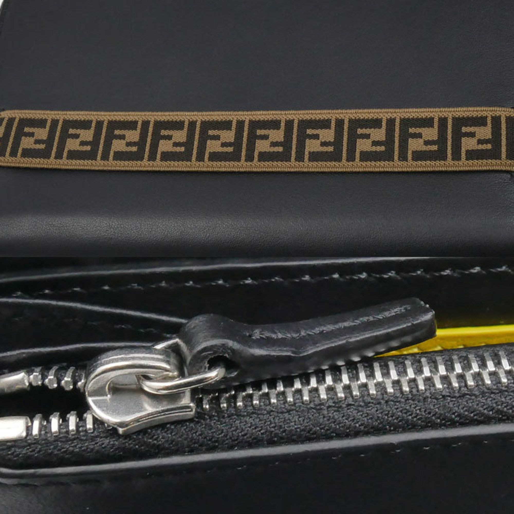 Leather Long Wallet (Bi-Fold) (Pre-Owned) - Fendi - Modalova