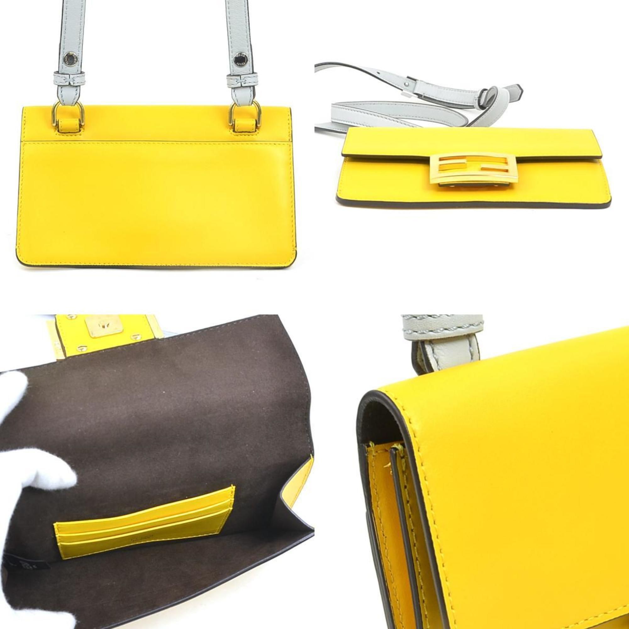 Leather Shoulder Bag (Pre-Owned) - Fendi - Modalova