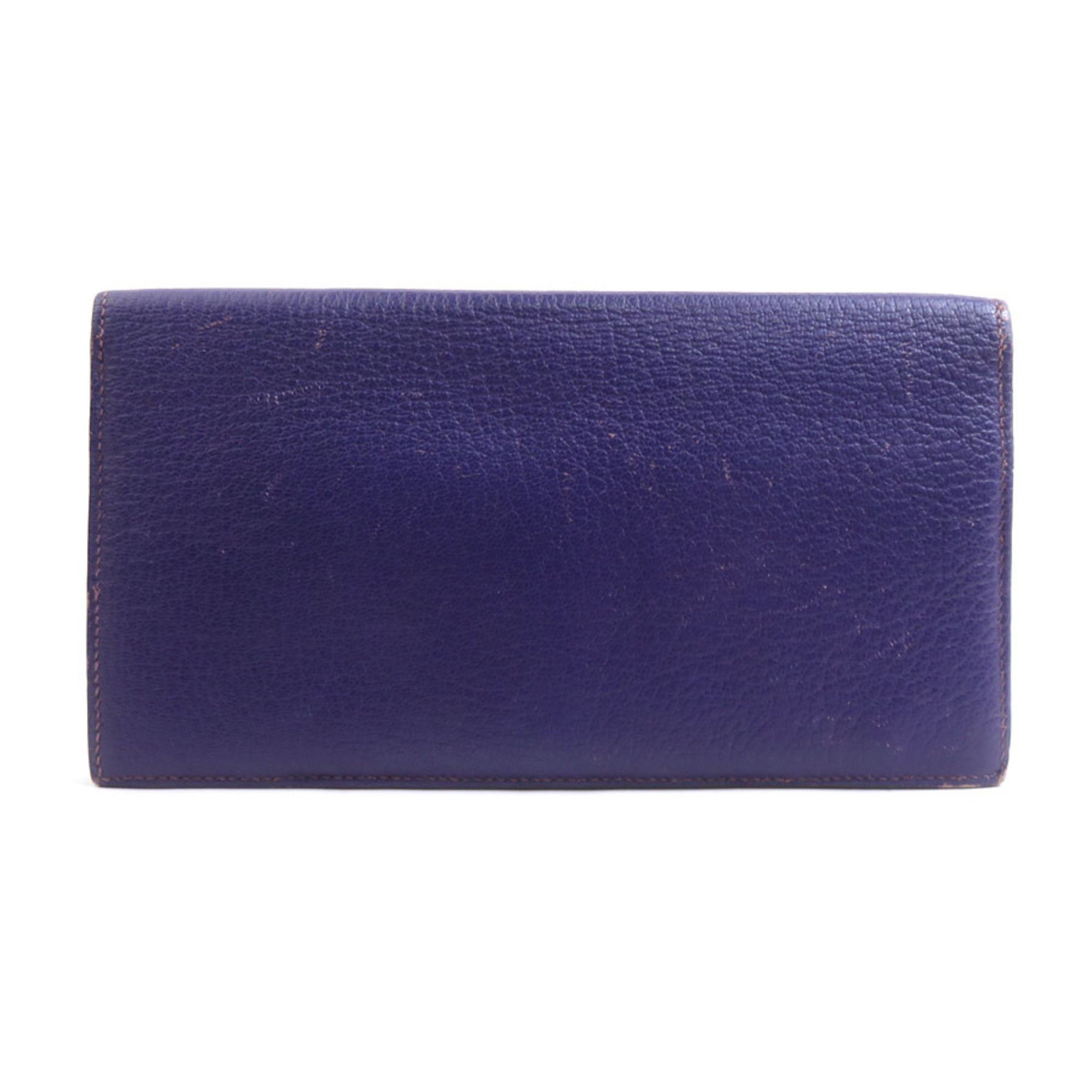 Leather Long Wallet (Bi-Fold) (Pre-Owned) - Hermes - Modalova