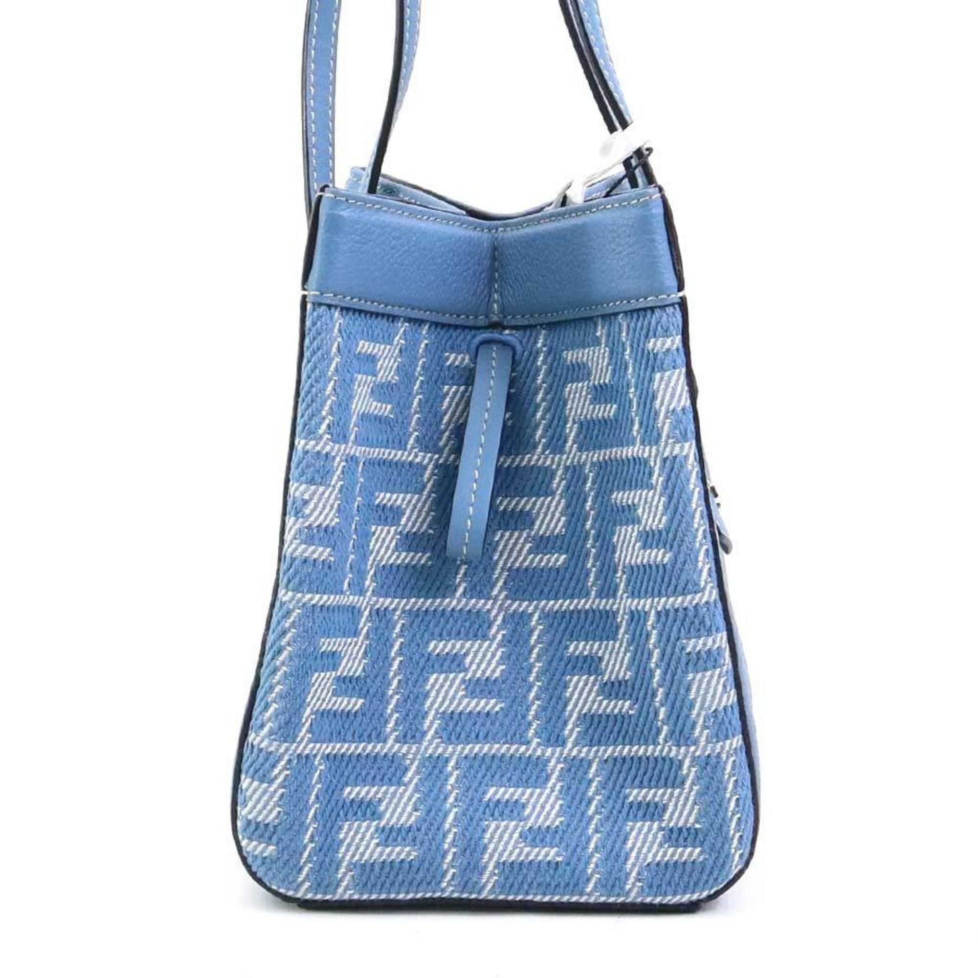 Canvas Leather Shoulder Bag (Pre-Owned) - Fendi - Modalova