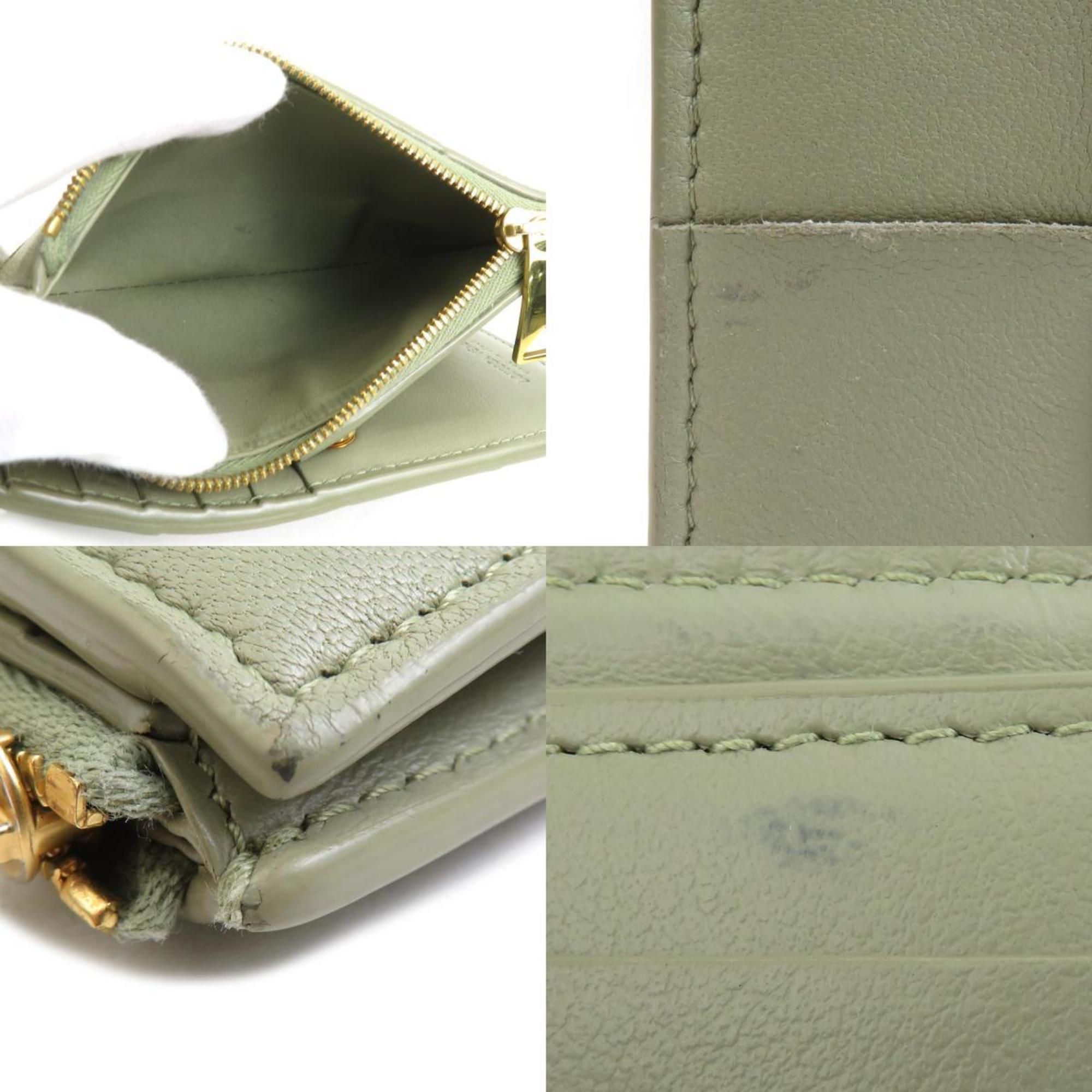 Leather Wallet (Bi-Fold) (Pre-Owned) - Bottega Veneta - Modalova