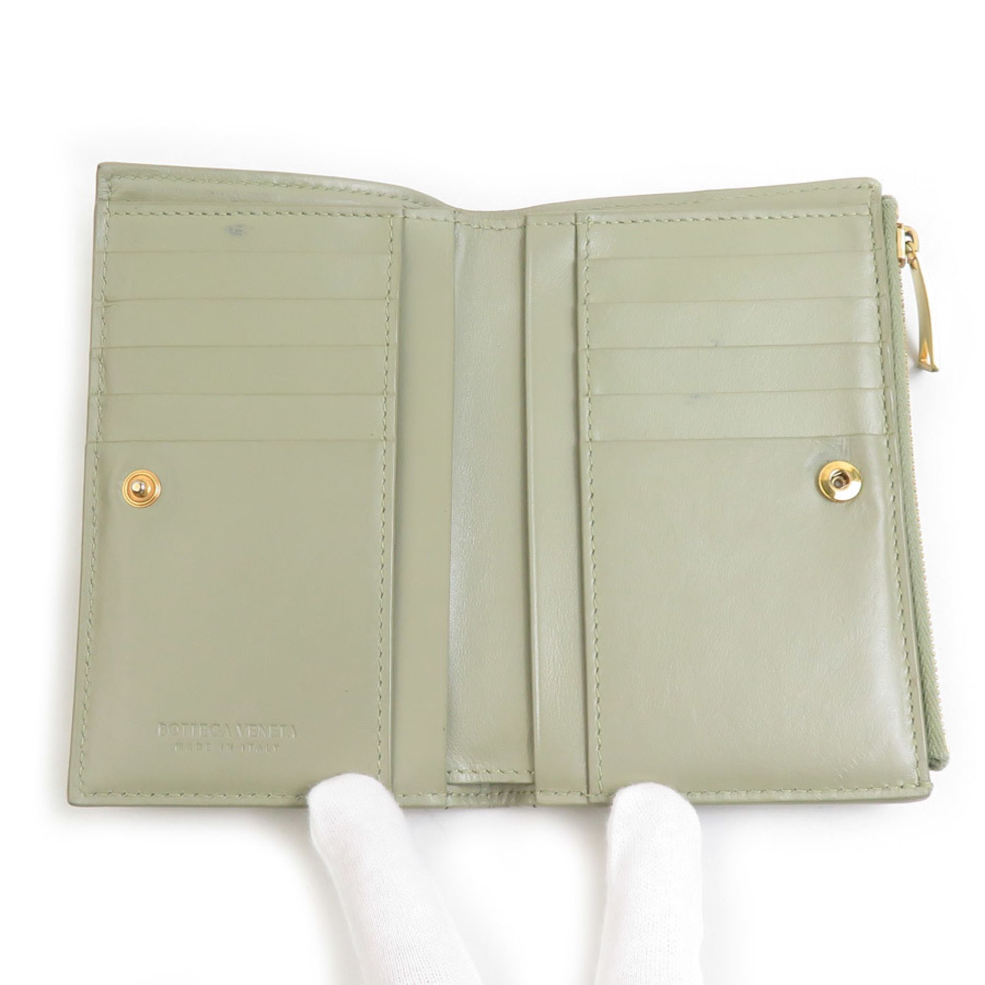 Leather Wallet (Bi-Fold) (Pre-Owned) - Bottega Veneta - Modalova