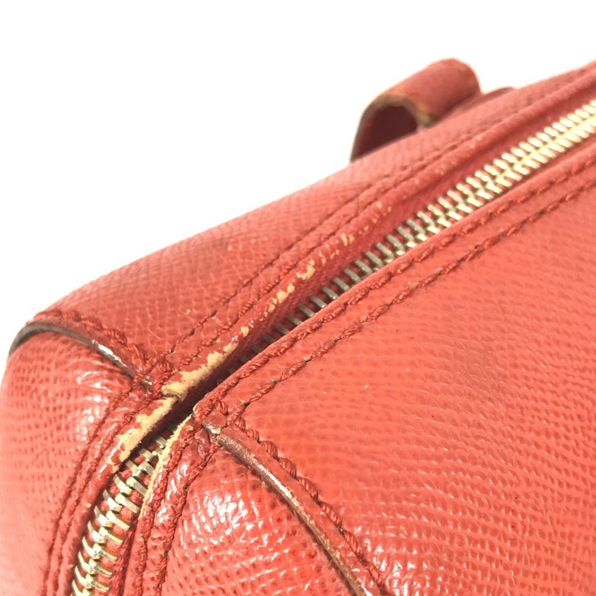Leather Boston Bag Shoulder Bag Tote Bag (Pre-Owned) - Chanel - Modalova