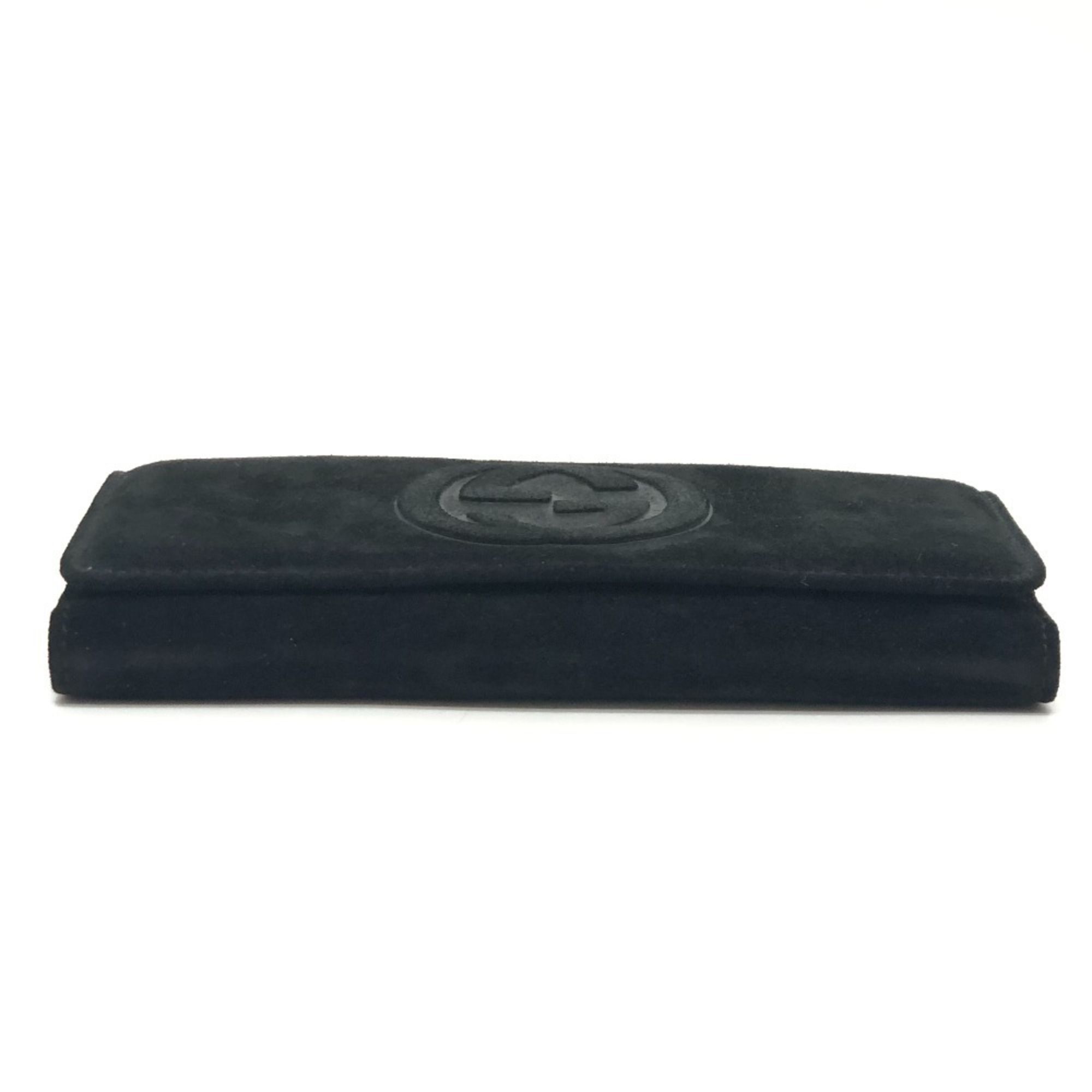 Suede Leather Long Wallet (Bi-Fold) (Pre-Owned) - Gucci - Modalova