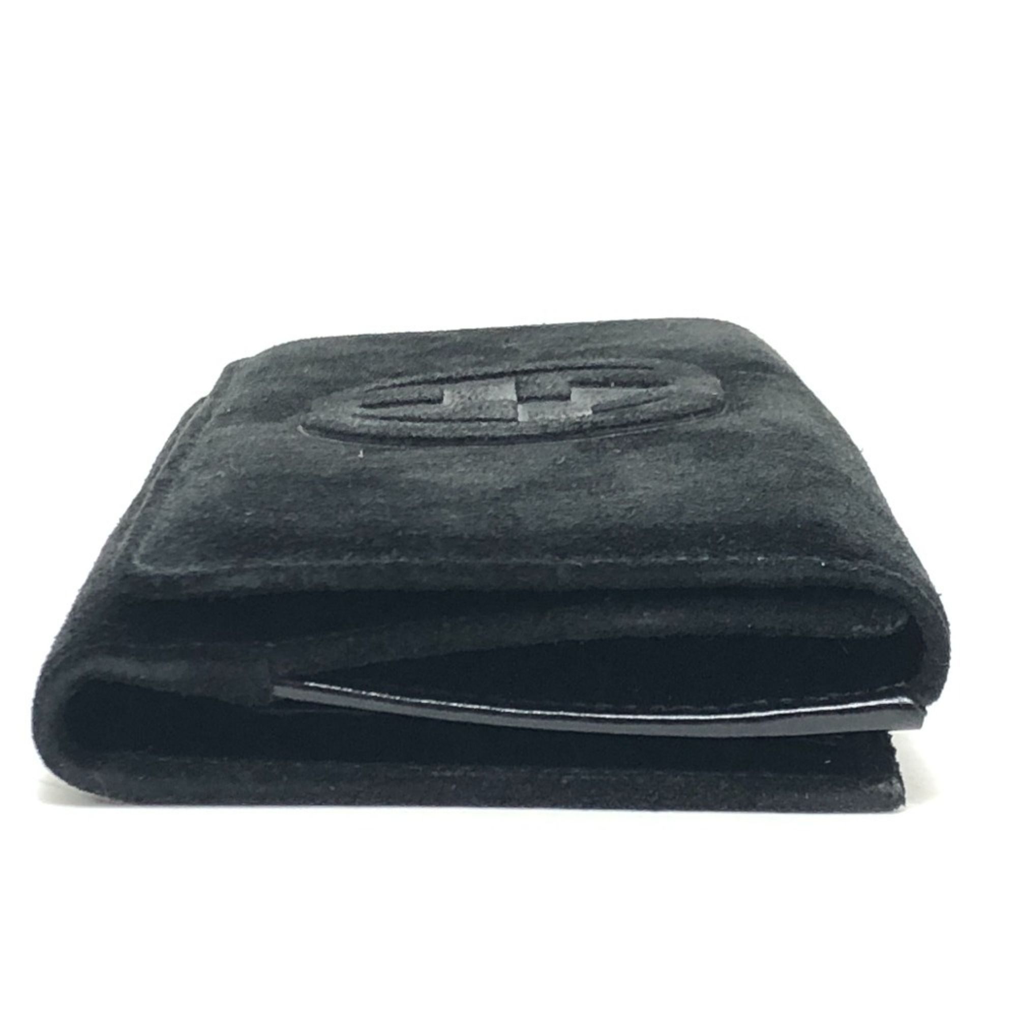 Suede Leather Long Wallet (Bi-Fold) (Pre-Owned) - Gucci - Modalova