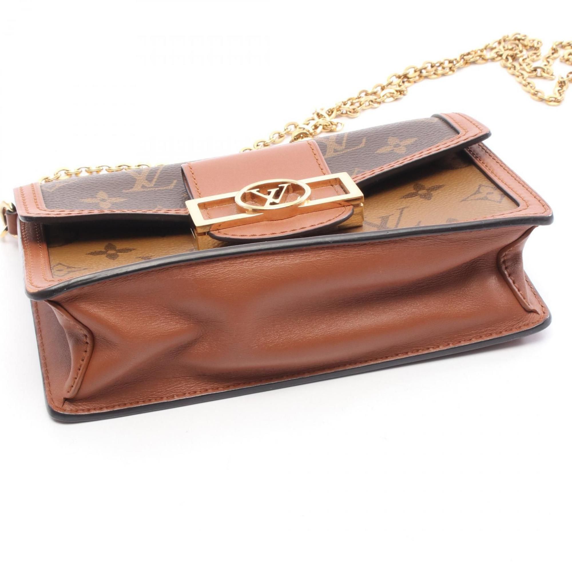 Coated Canvas Pvc Monogram Reverse Leather Shoulder Bag (Pre-Owned) - Louis Vuitton - Modalova