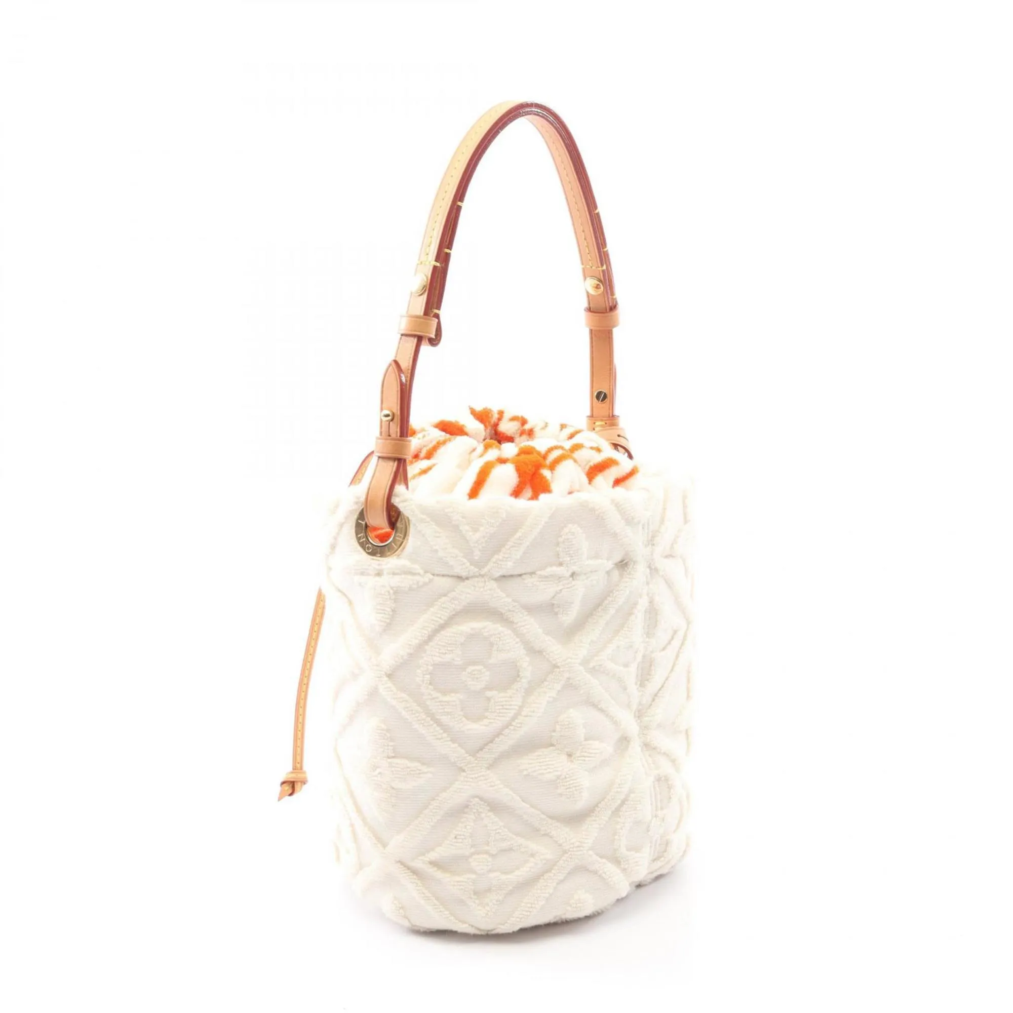 Pile Fabric Leather Shoulder Bag (Pre-Owned) - Louis Vuitton - Modalova