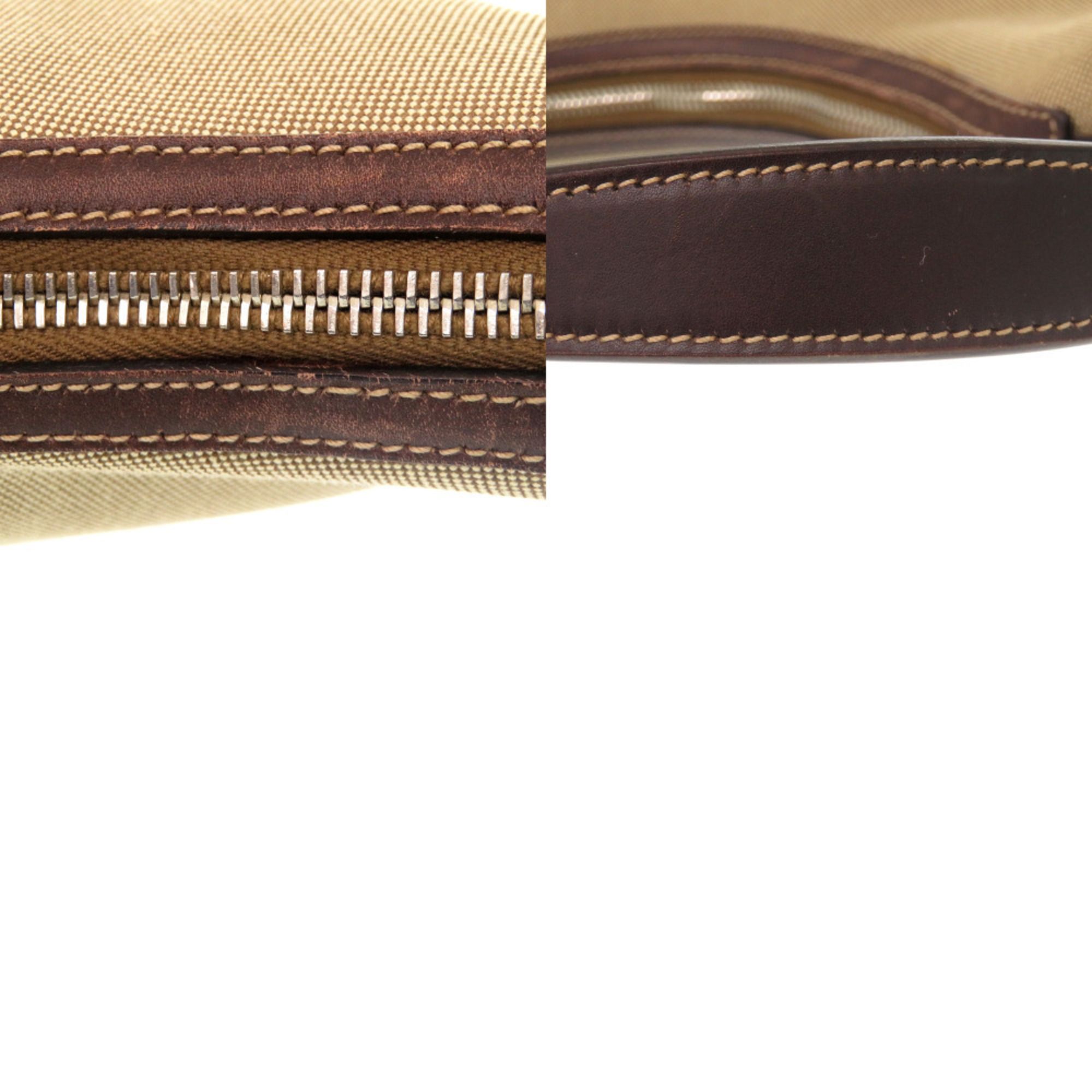 Canvas Leather Shoulder Bag (Pre-Owned) - Prada - Modalova