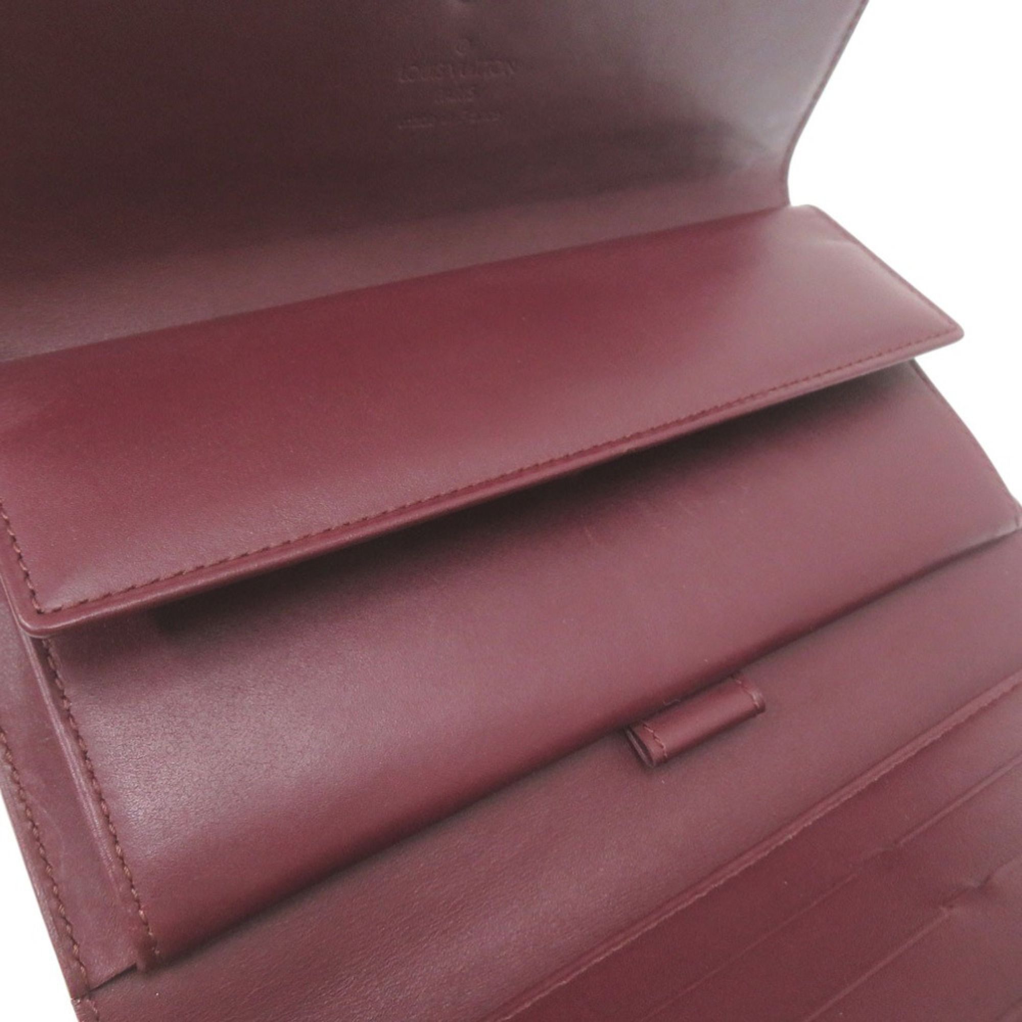 Monogram Mat Long Wallet (Tri-Fold) (Pre-Owned) - Louis Vuitton - Modalova