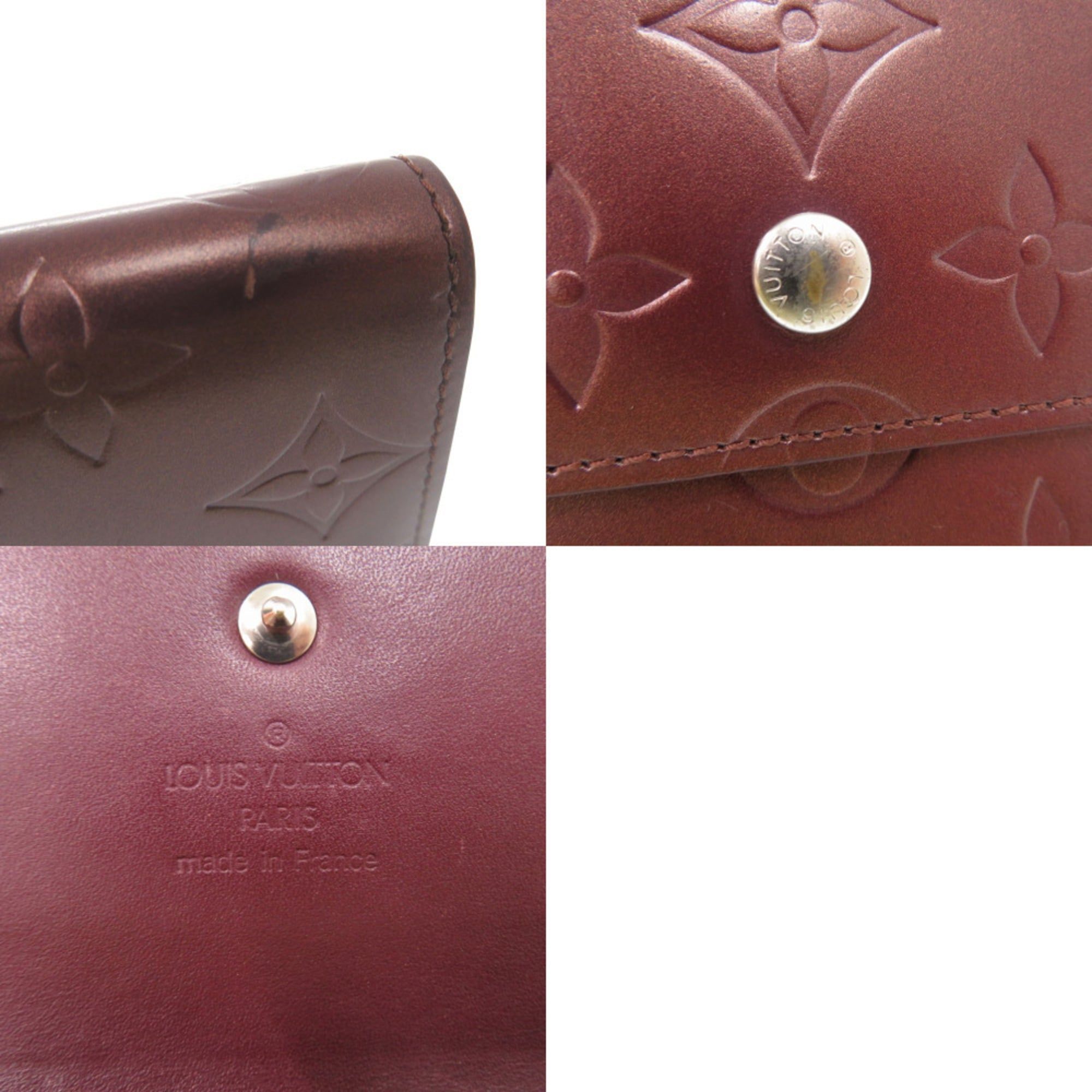 Monogram Mat Long Wallet (Tri-Fold) (Pre-Owned) - Louis Vuitton - Modalova