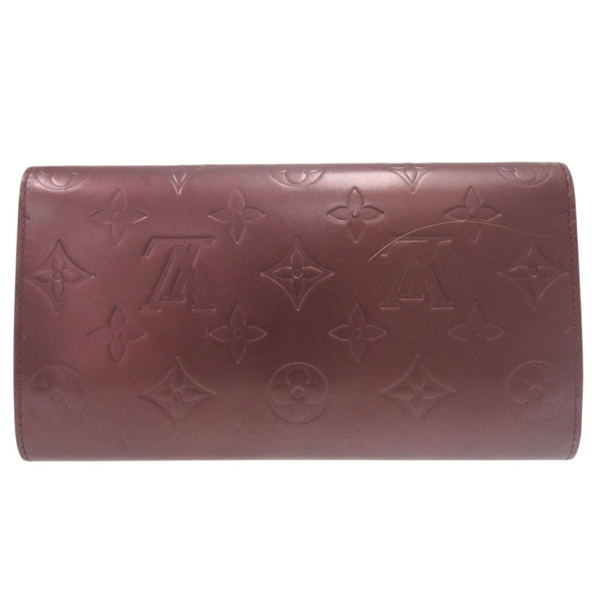 Monogram Mat Long Wallet (Tri-Fold) (Pre-Owned) - Louis Vuitton - Modalova