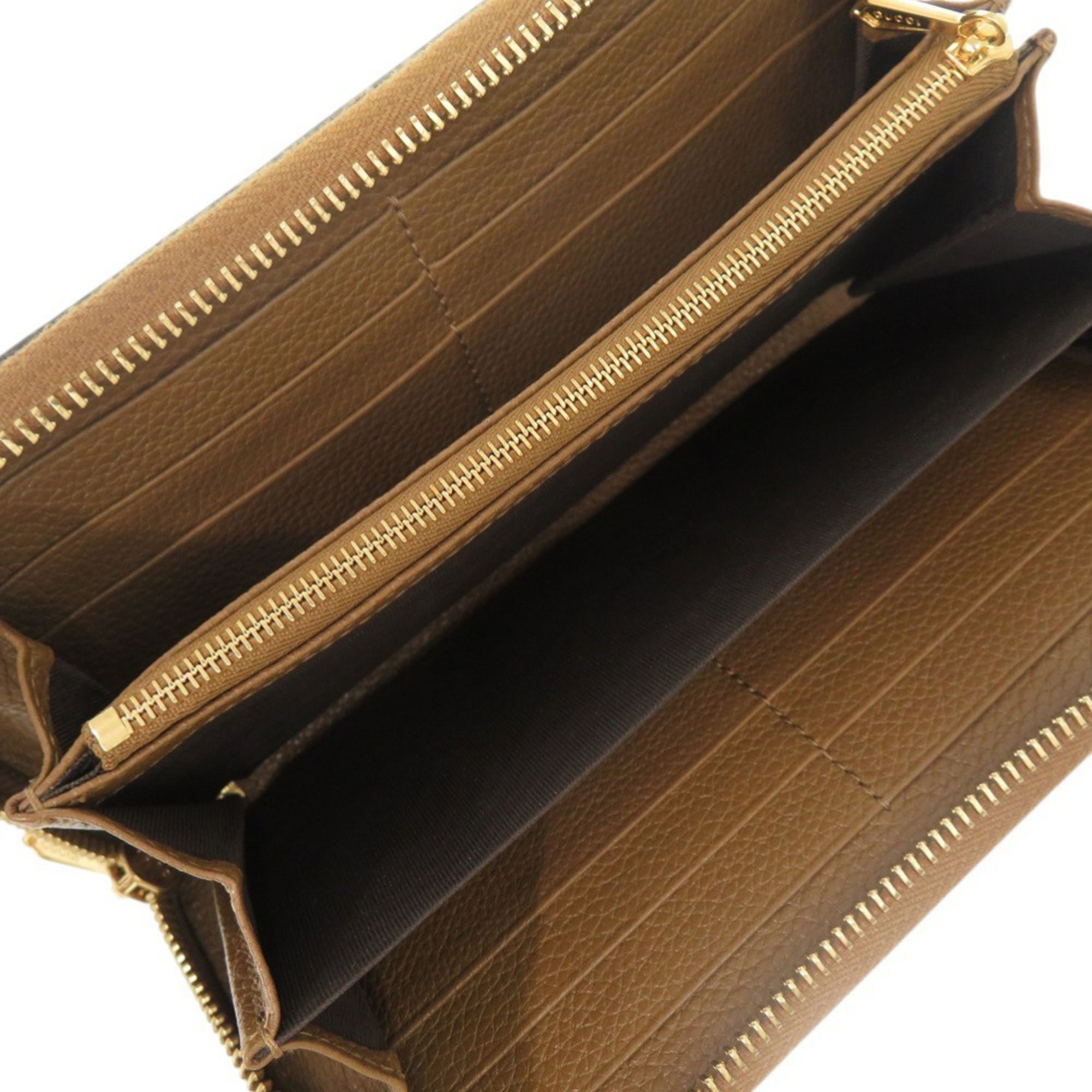 Leather Long Wallet (Bi-Fold) (Pre-Owned) - Gucci - Modalova