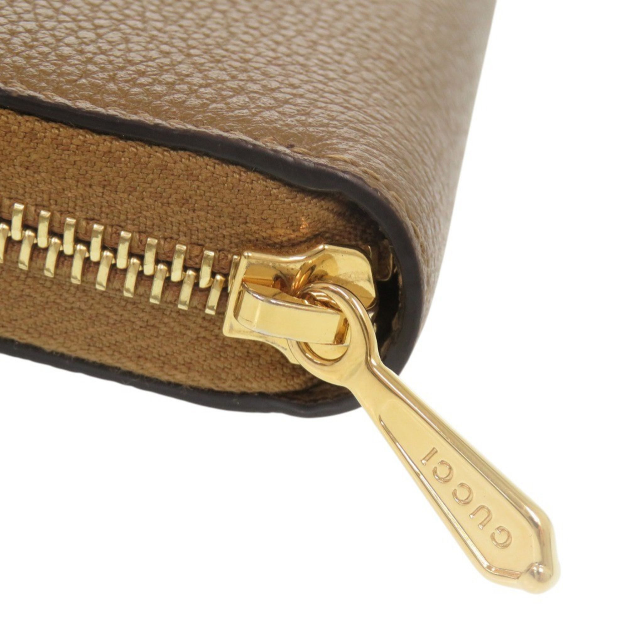 Leather Long Wallet (Bi-Fold) (Pre-Owned) - Gucci - Modalova