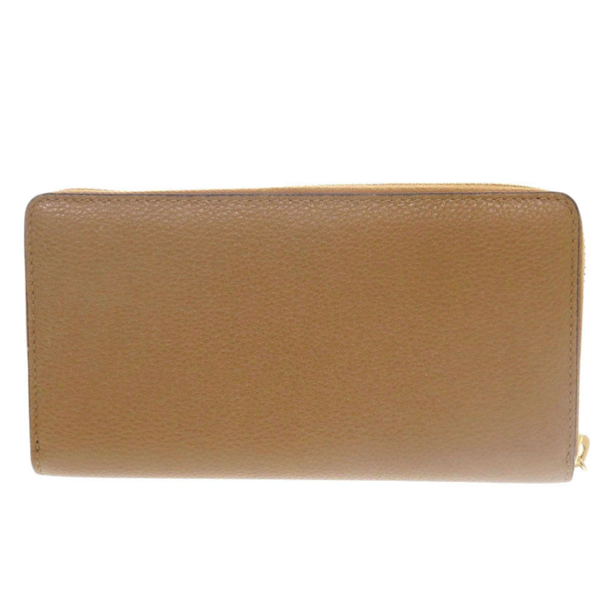 Leather Long Wallet (Bi-Fold) (Pre-Owned) - Gucci - Modalova
