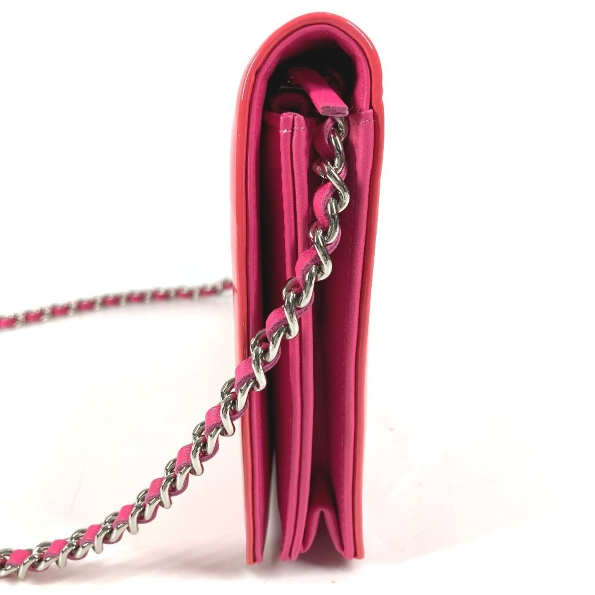 Patent Leather Chain/Shoulder Wallet (Pre-Owned) - Chanel - Modalova