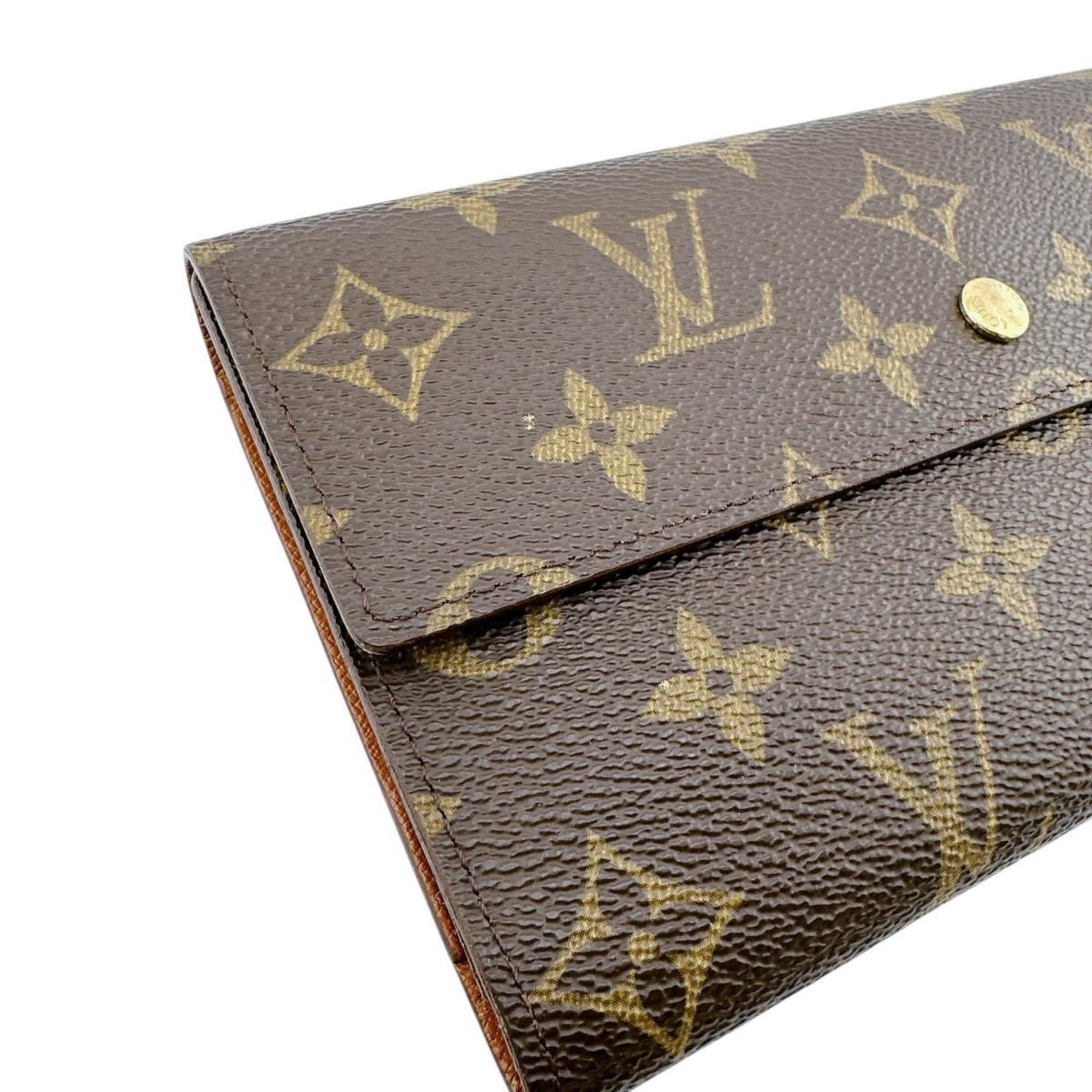 Monogram Long Wallet (Tri-Fold) (Pre-Owned) - Louis Vuitton - Modalova