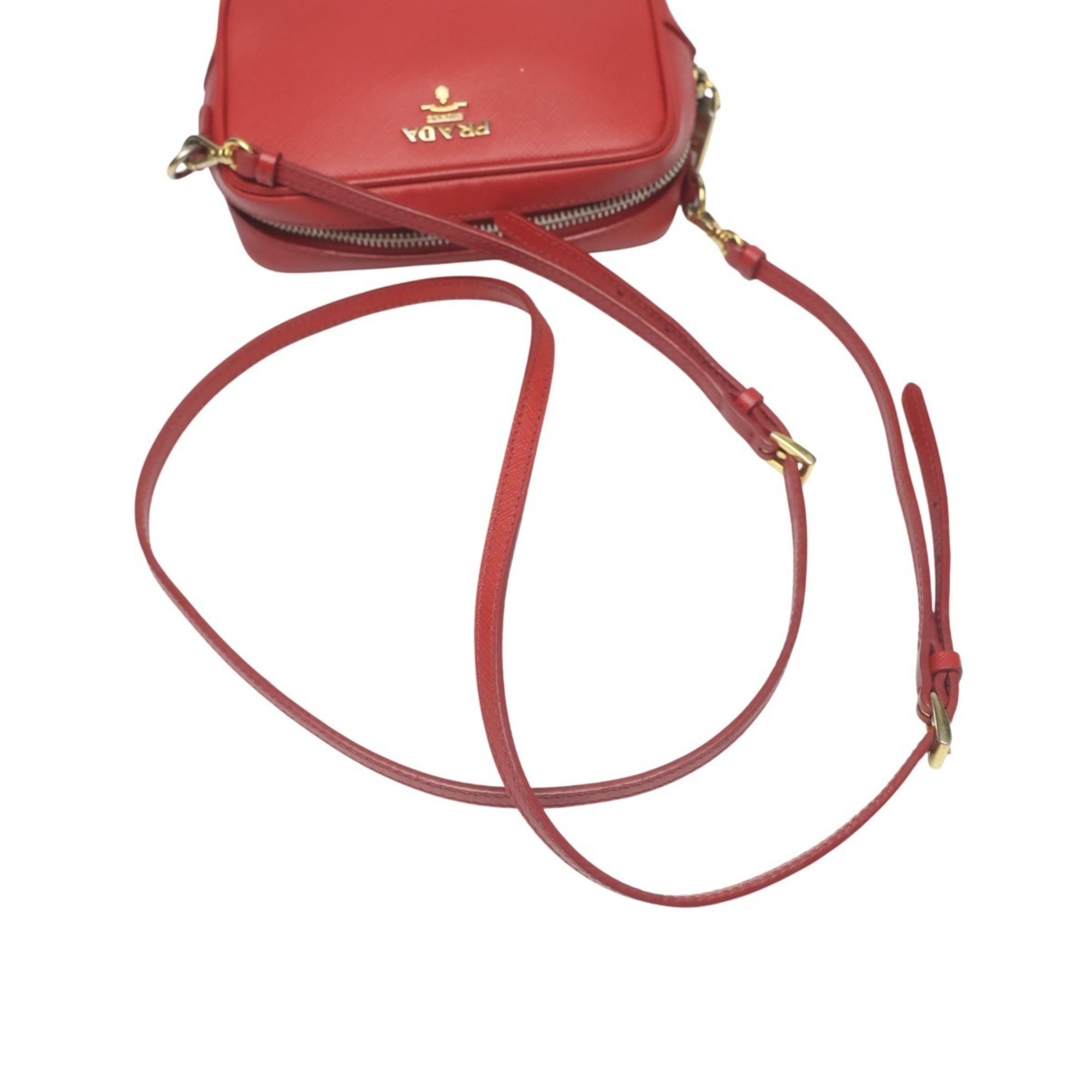 Leather Shoulder Bag (Pre-Owned) - Prada - Modalova