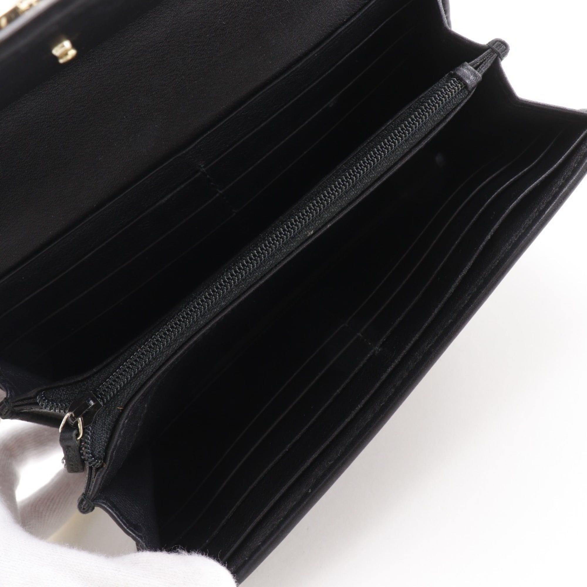 Leather Long Wallet (Bi-Fold) (Pre-Owned) - Gucci - Modalova
