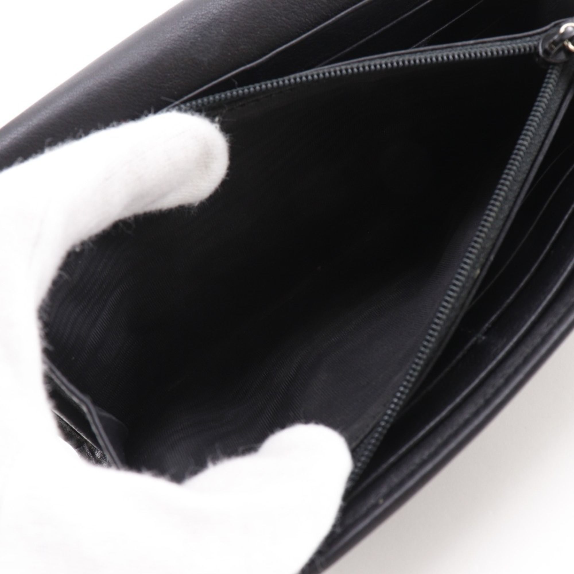Leather Long Wallet (Bi-Fold) (Pre-Owned) - Gucci - Modalova