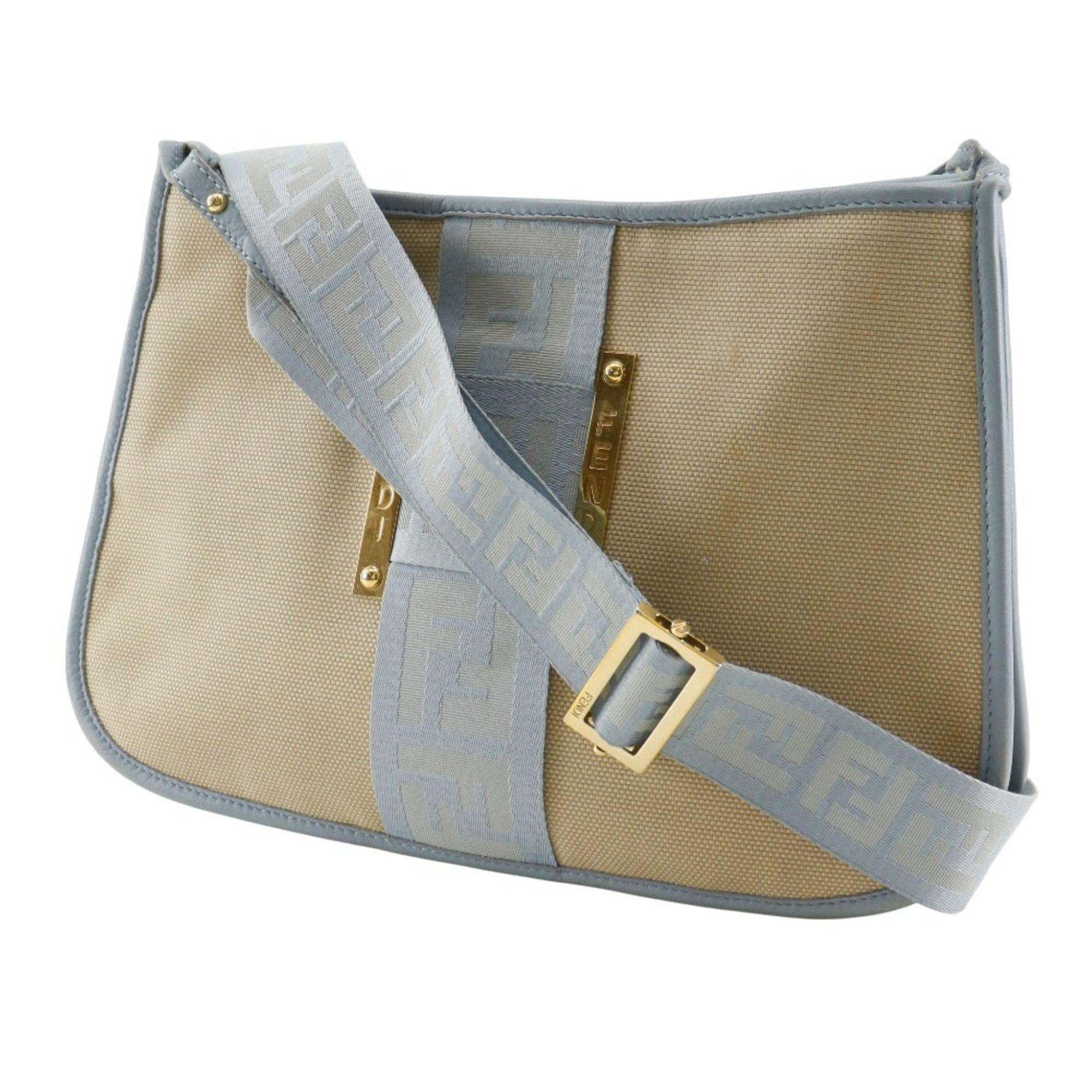 Canvas Shoulder Bag (Pre-Owned) - Fendi - Modalova