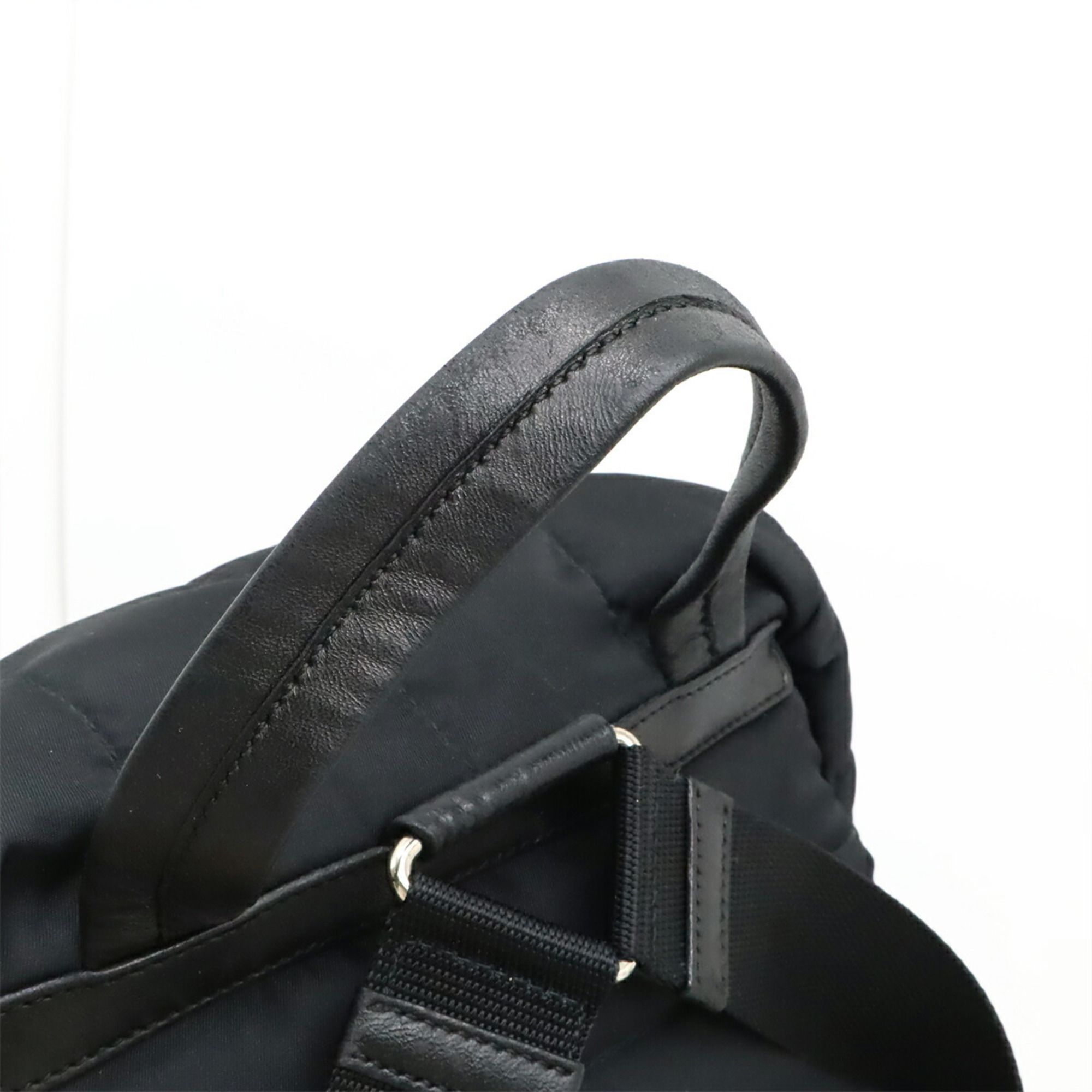 Nylon Leather Backpack (Pre-Owned) - Prada - Modalova