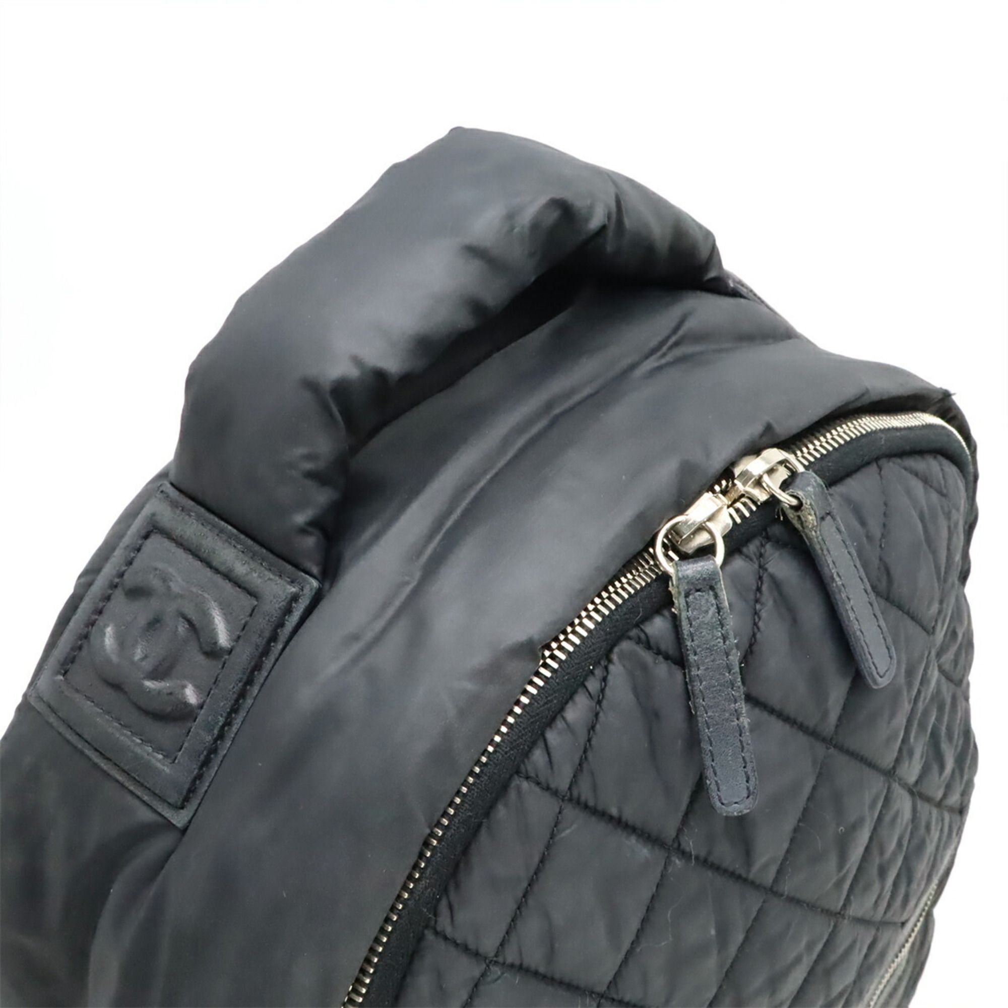 Nylon Leather Backpack (Pre-Owned) - Chanel - Modalova