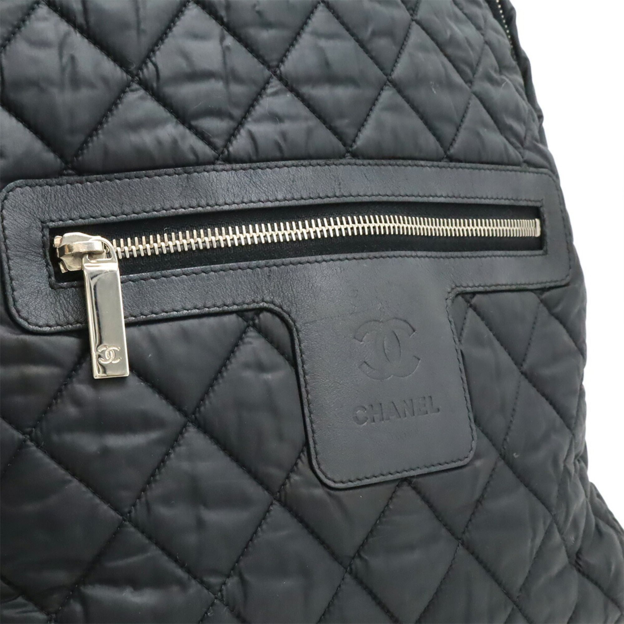 Nylon Leather Backpack (Pre-Owned) - Chanel - Modalova