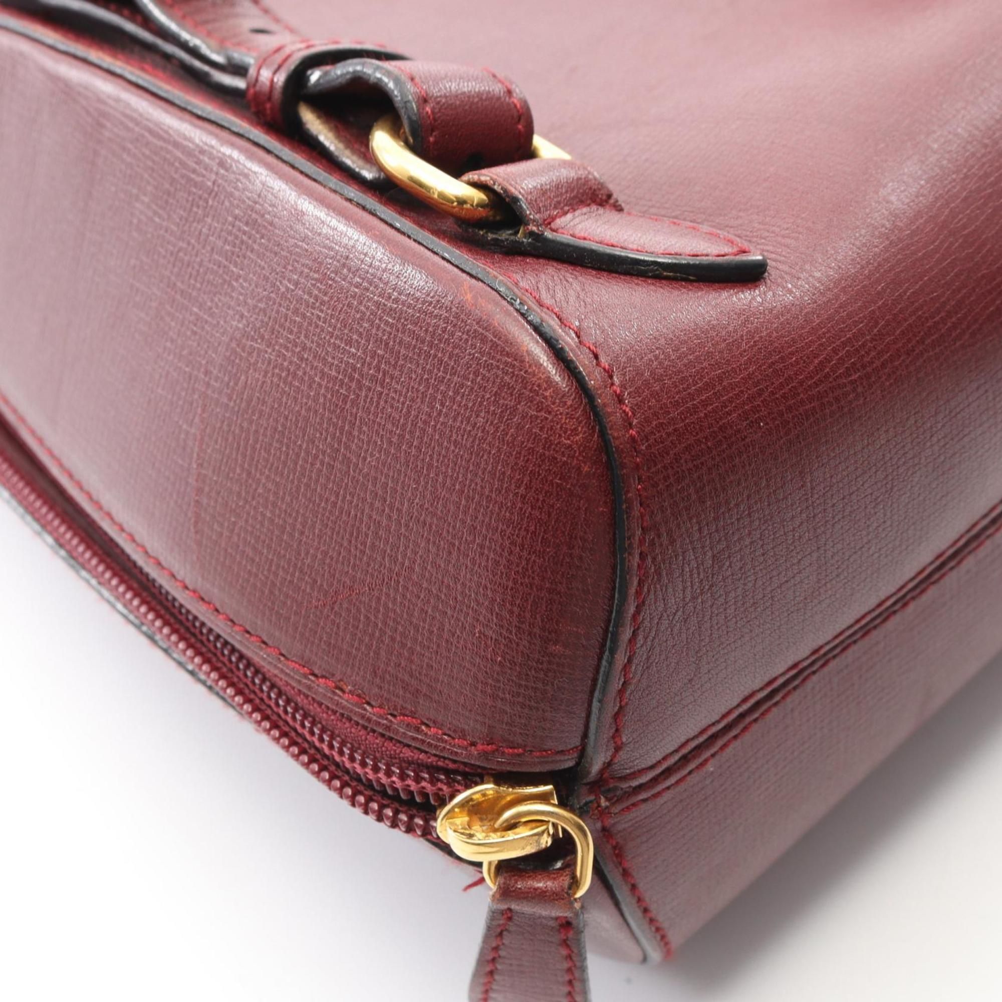 Leather Backpack (Pre-Owned) - Cartier - Modalova
