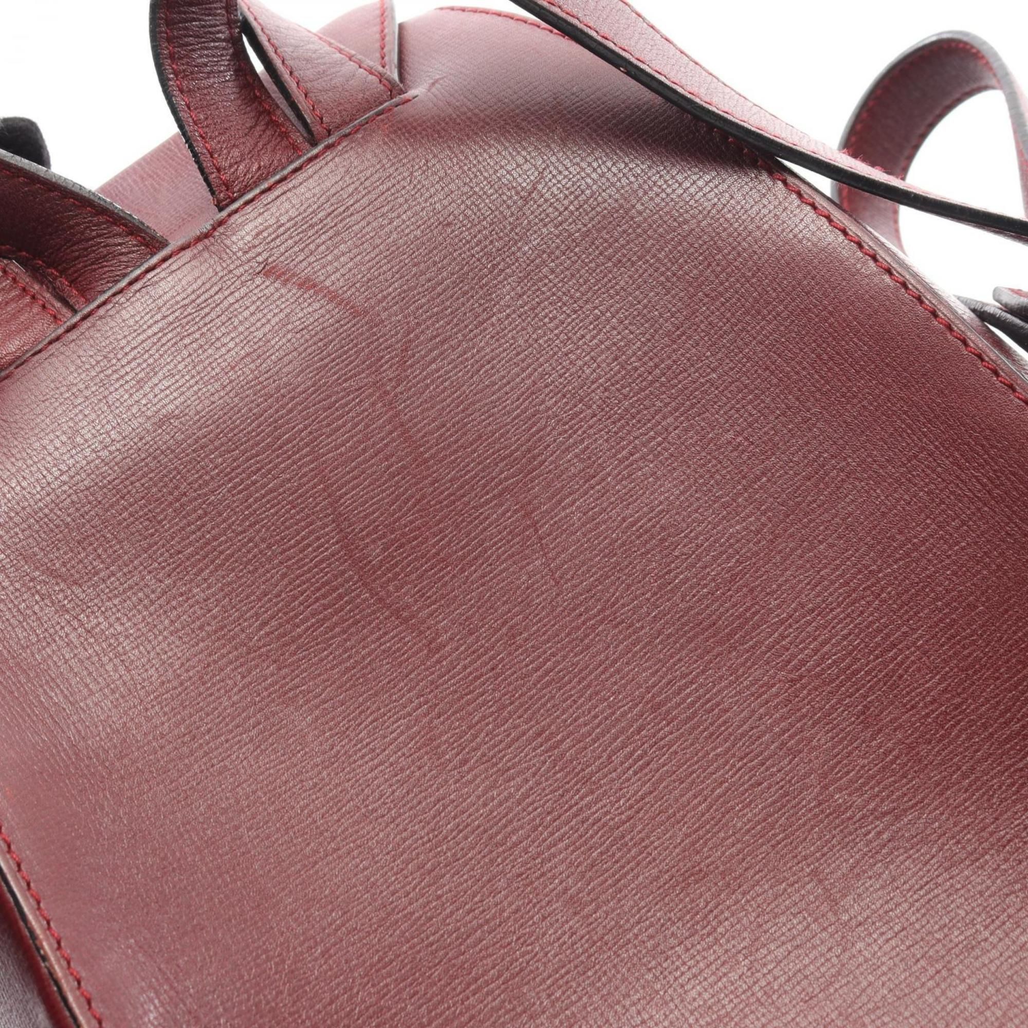 Leather Backpack (Pre-Owned) - Cartier - Modalova