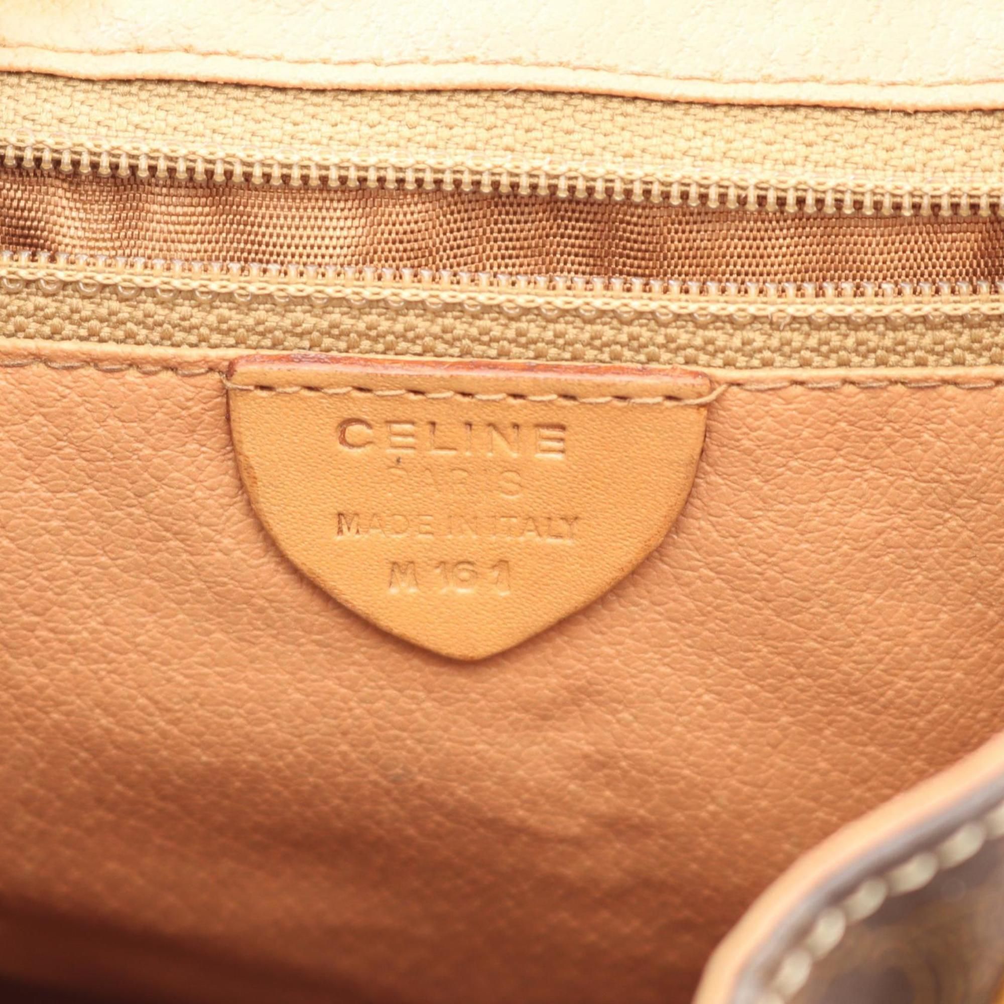 Coated Canvas Leather Backpack (Pre-Owned) - Celine - Modalova