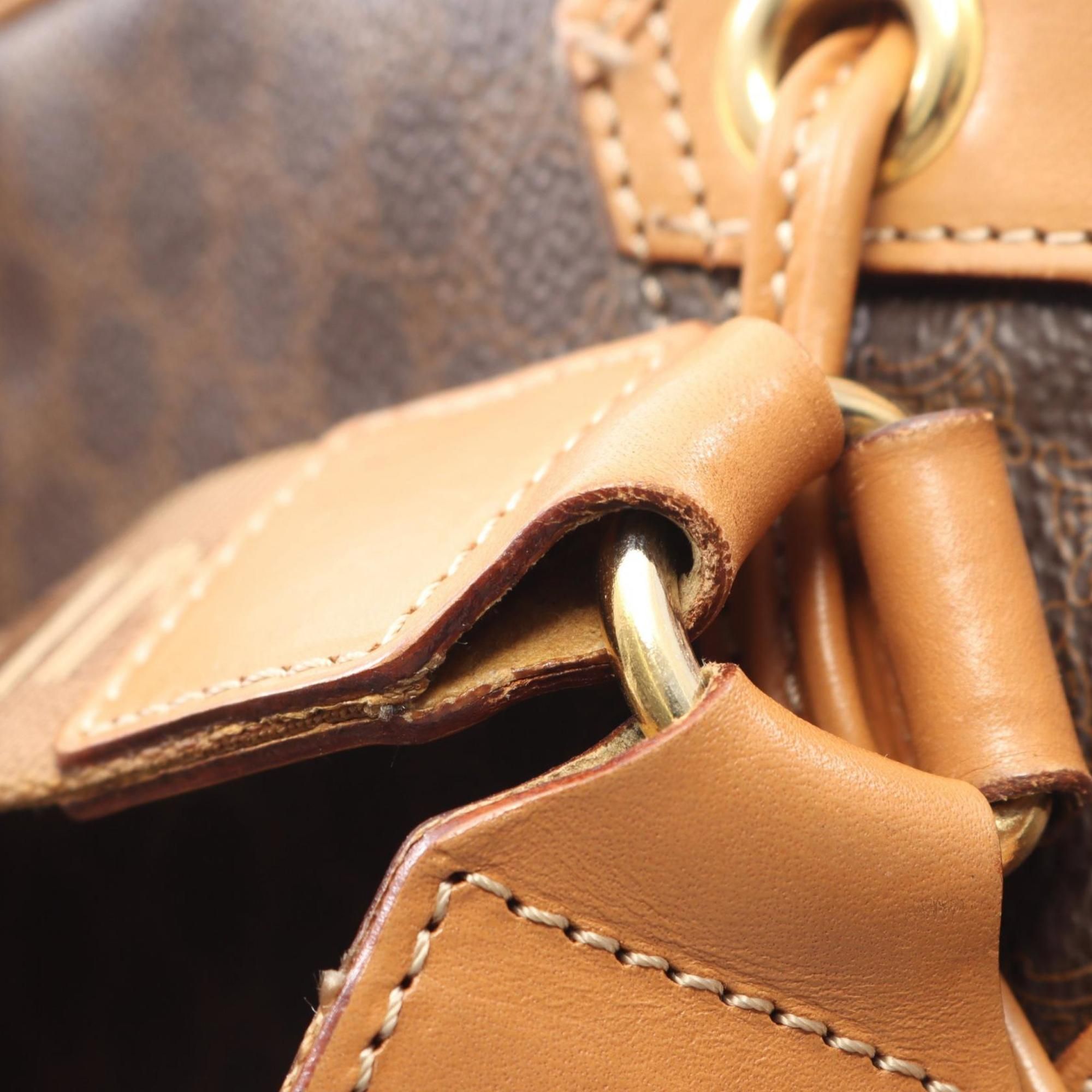 Coated Canvas Leather Backpack (Pre-Owned) - Celine - Modalova