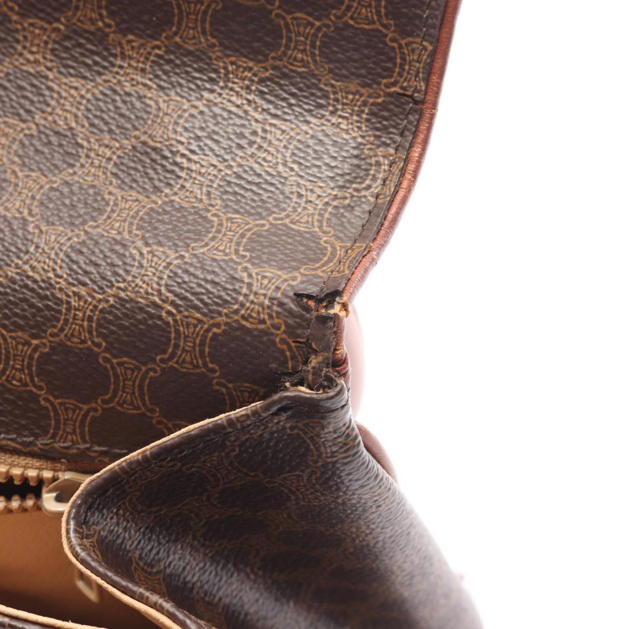 Coated Canvas Leather Handbag (Pre-Owned) - Celine - Modalova
