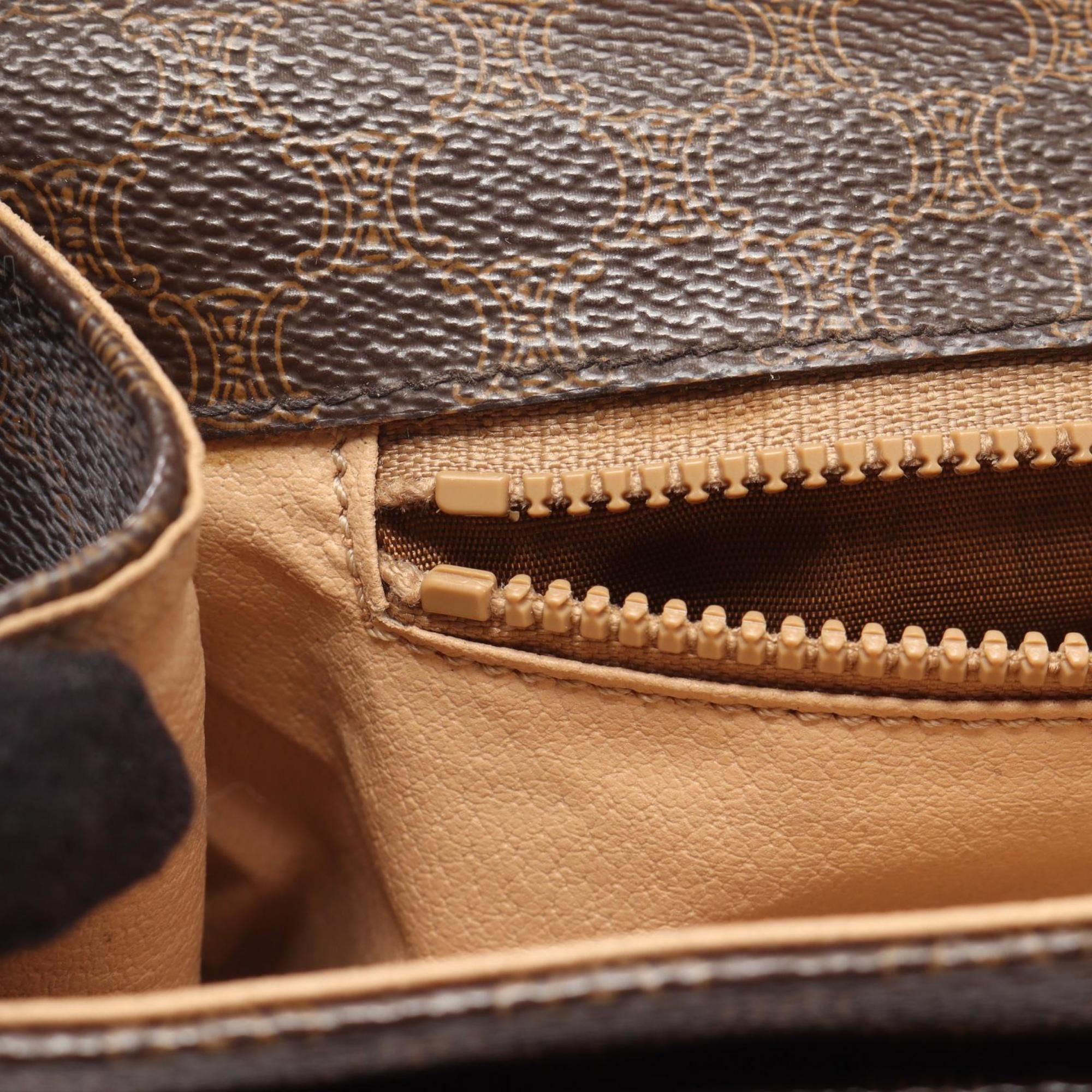 Coated Canvas Leather Handbag (Pre-Owned) - Celine - Modalova