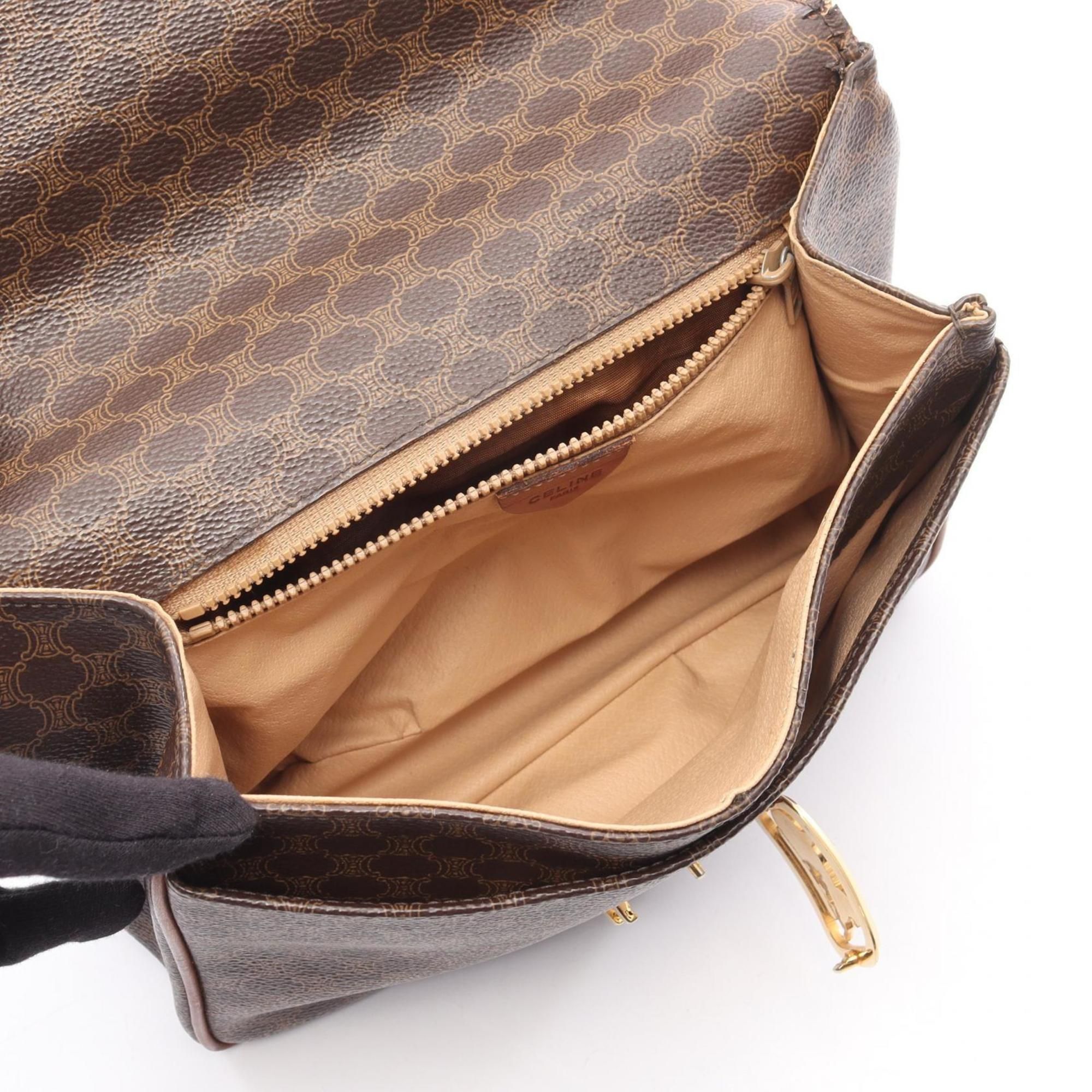 Coated Canvas Leather Handbag (Pre-Owned) - Celine - Modalova