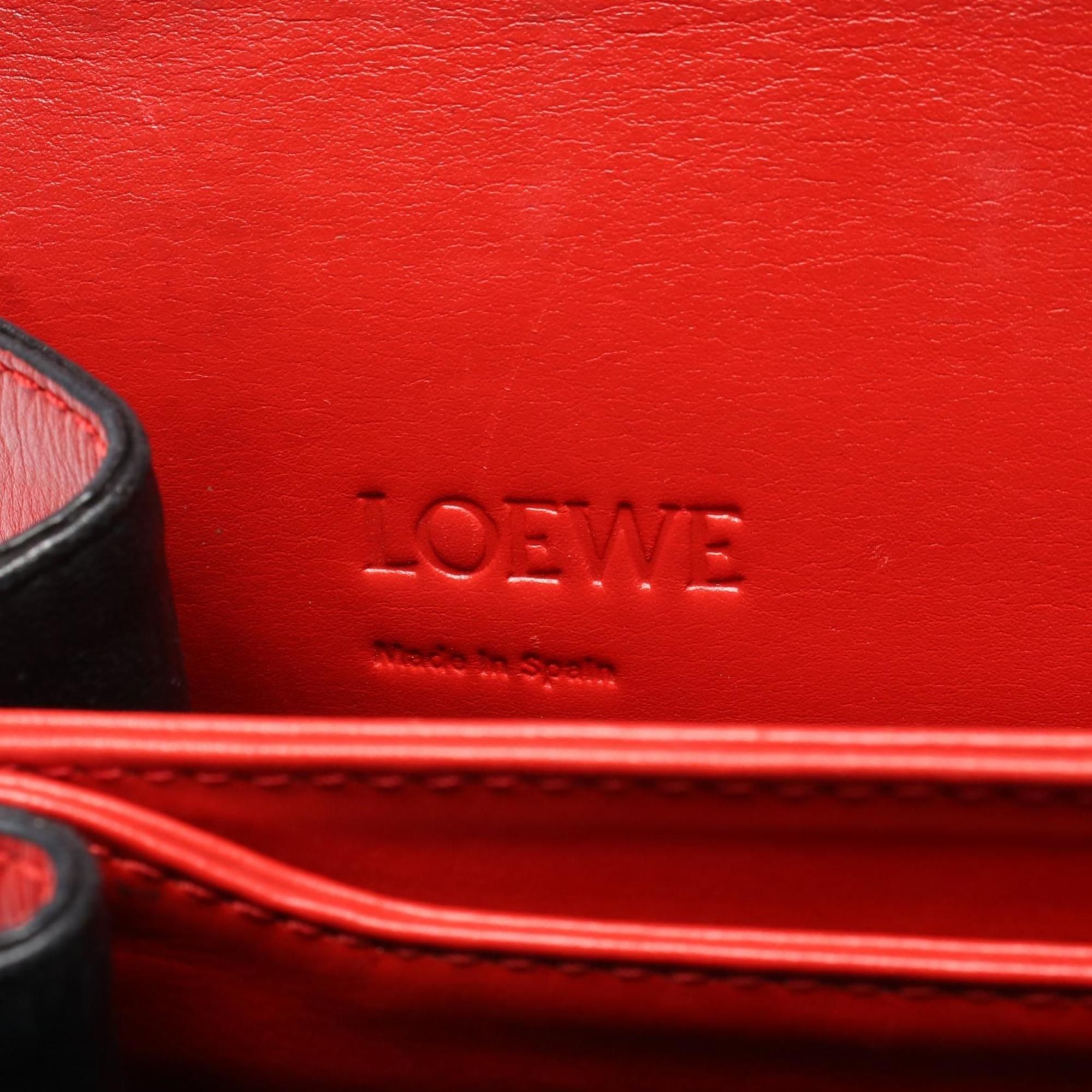 Leather Shoulder Bag (Pre-Owned) - Loewe - Modalova