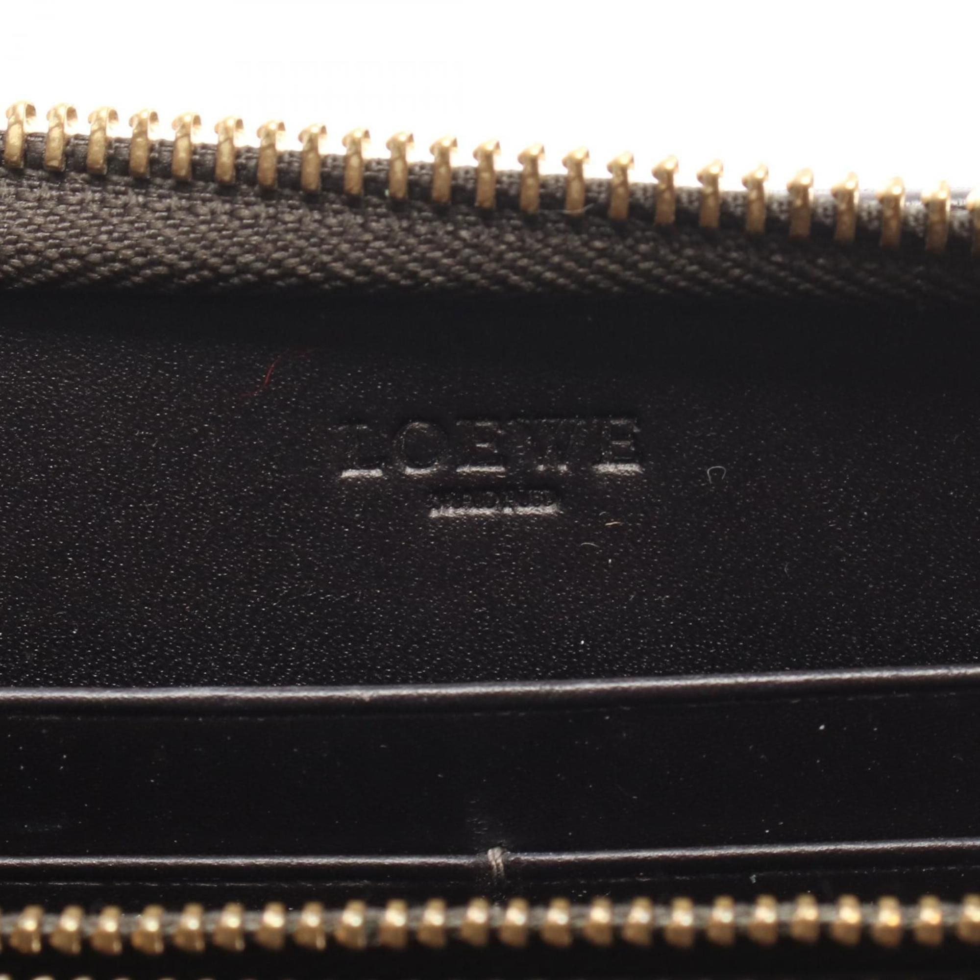 Leather Long Wallet (Bi-Fold) (Pre-Owned) - Loewe - Modalova
