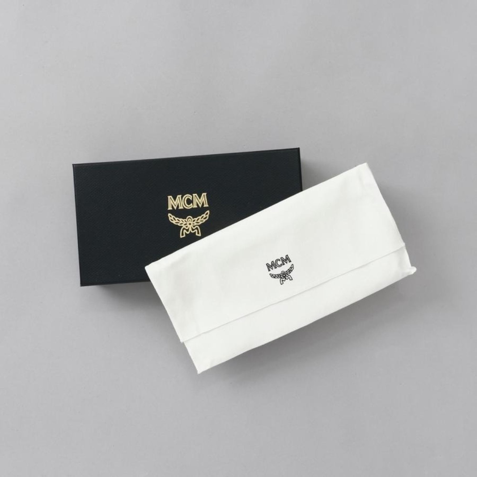 Leather Long Wallet (Bi-Fold) (Pre-Owned) - MCM - Modalova