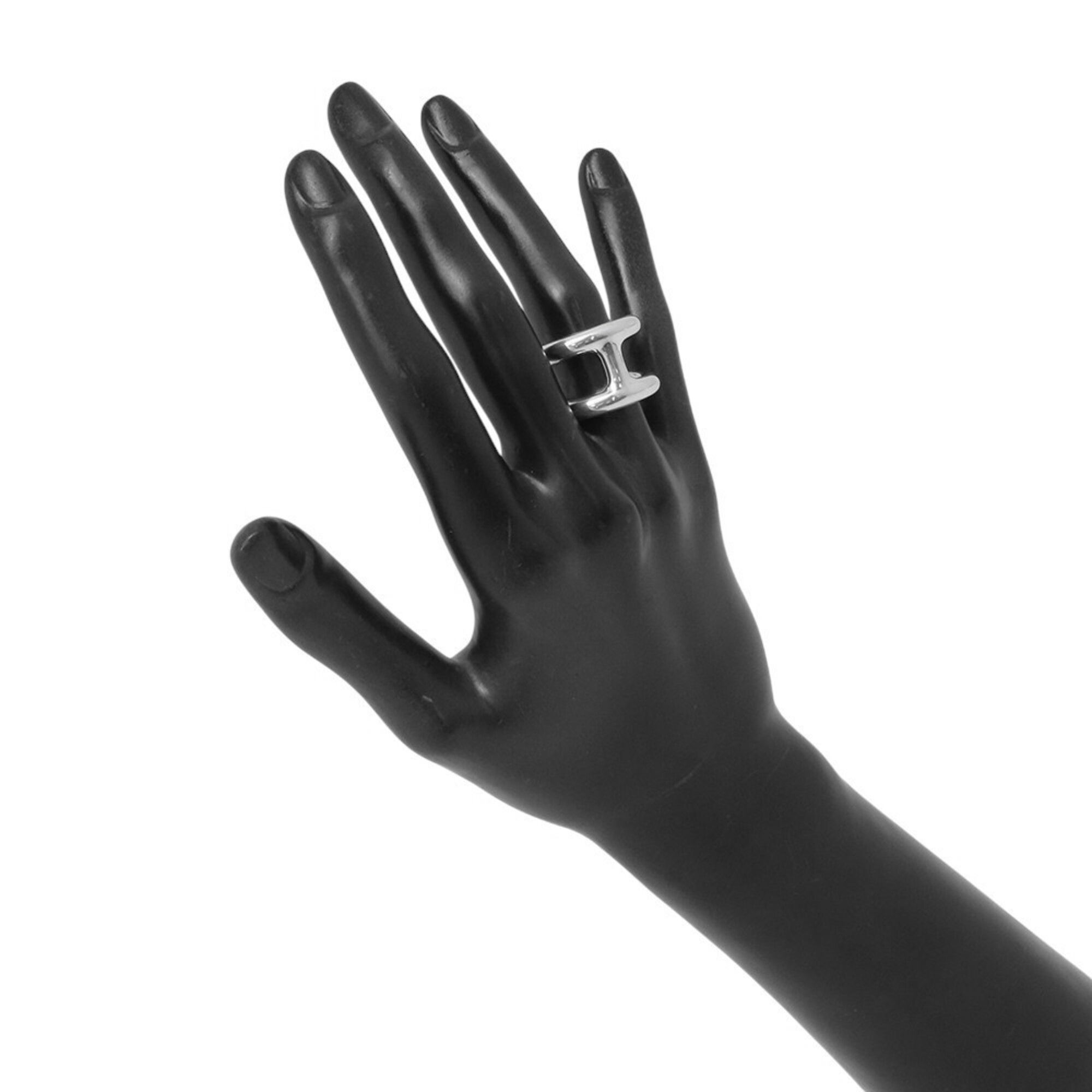 Silver 925 Band Ring (Pre-Owned) - Hermes - Modalova