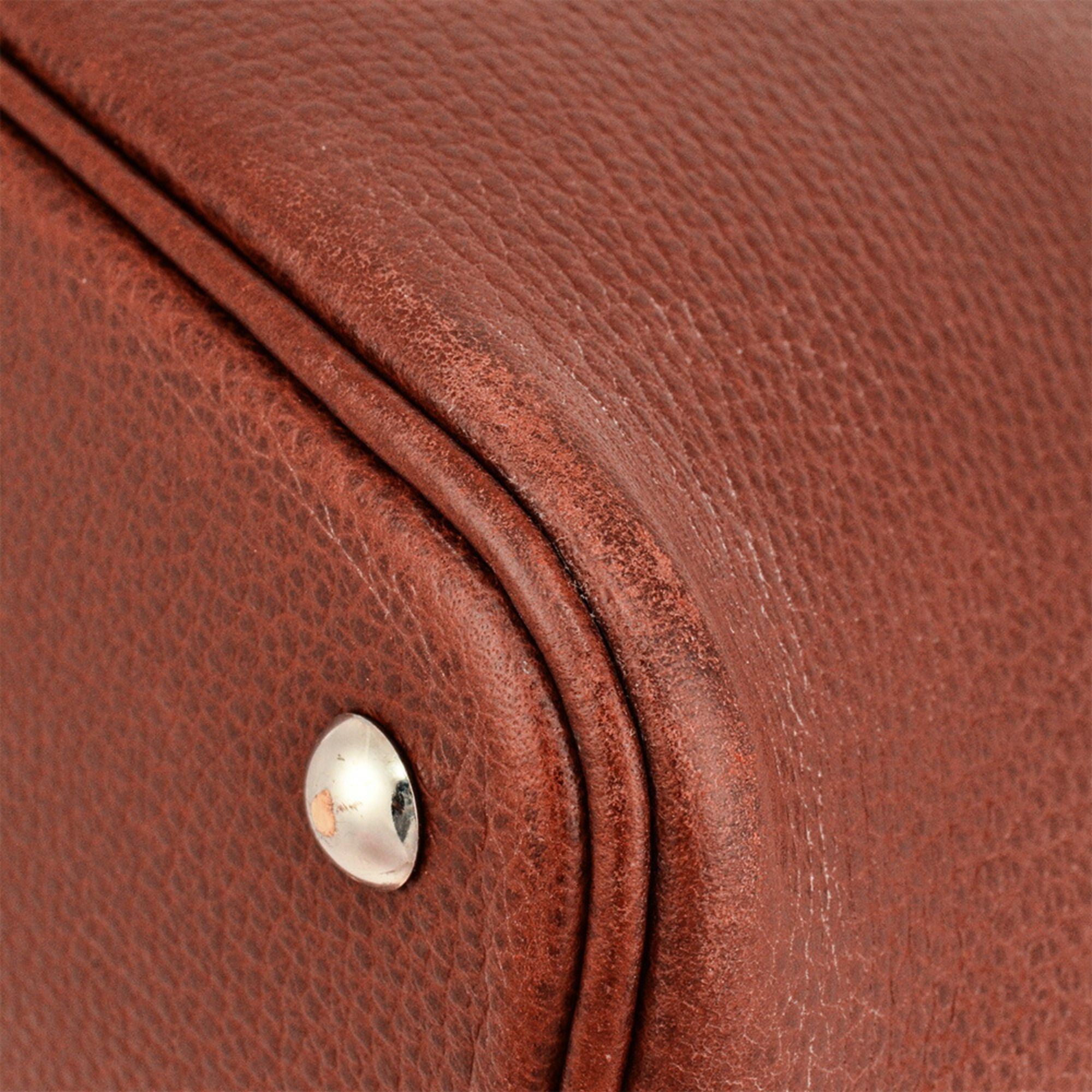 Courchevel Leather Handbag (Pre-Owned) - Hermes - Modalova