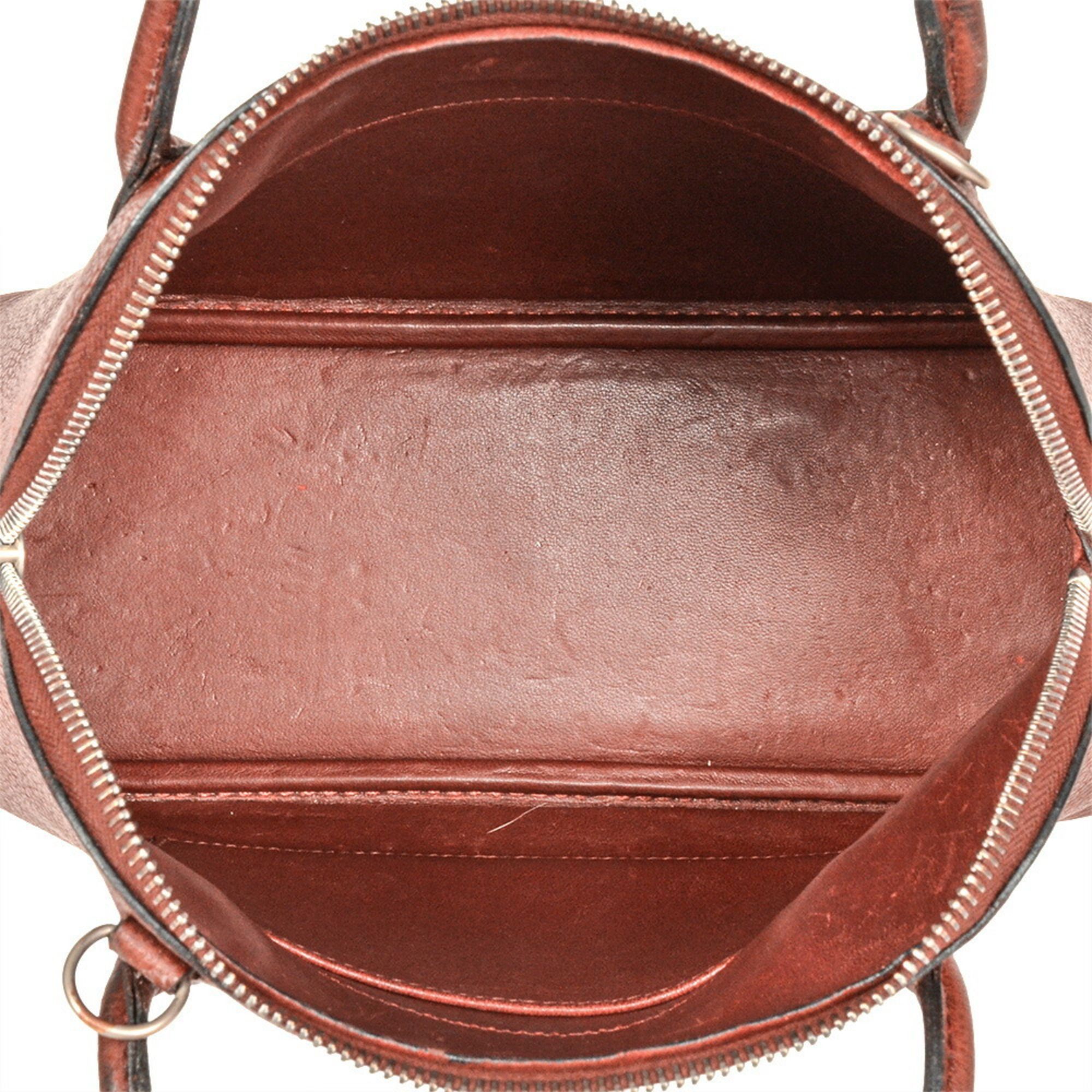 Courchevel Leather Handbag (Pre-Owned) - Hermes - Modalova