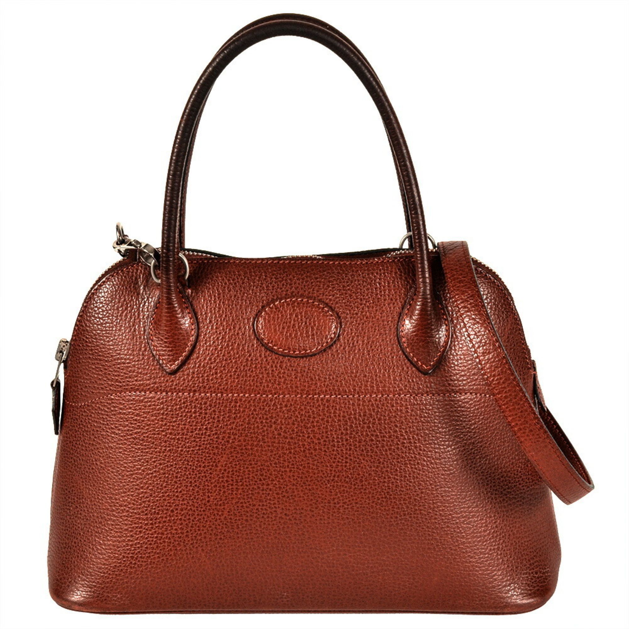 Courchevel Leather Handbag (Pre-Owned) - Hermes - Modalova