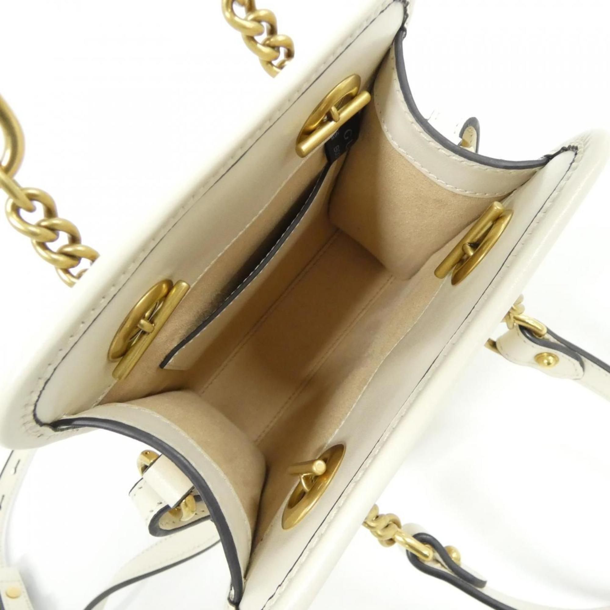 Leather Handbag (Pre-Owned) - Gucci - Modalova