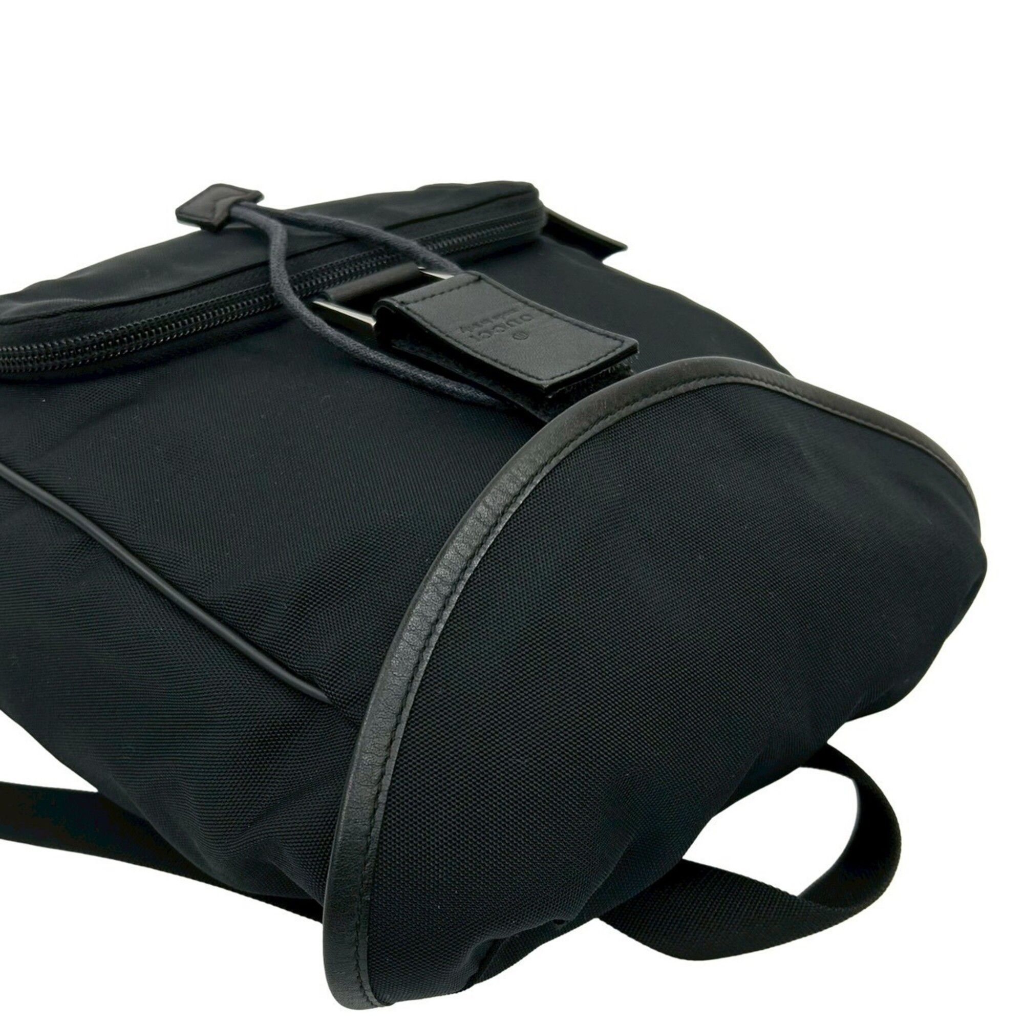 Nylon Leather Backpack (Pre-Owned) - Gucci - Modalova