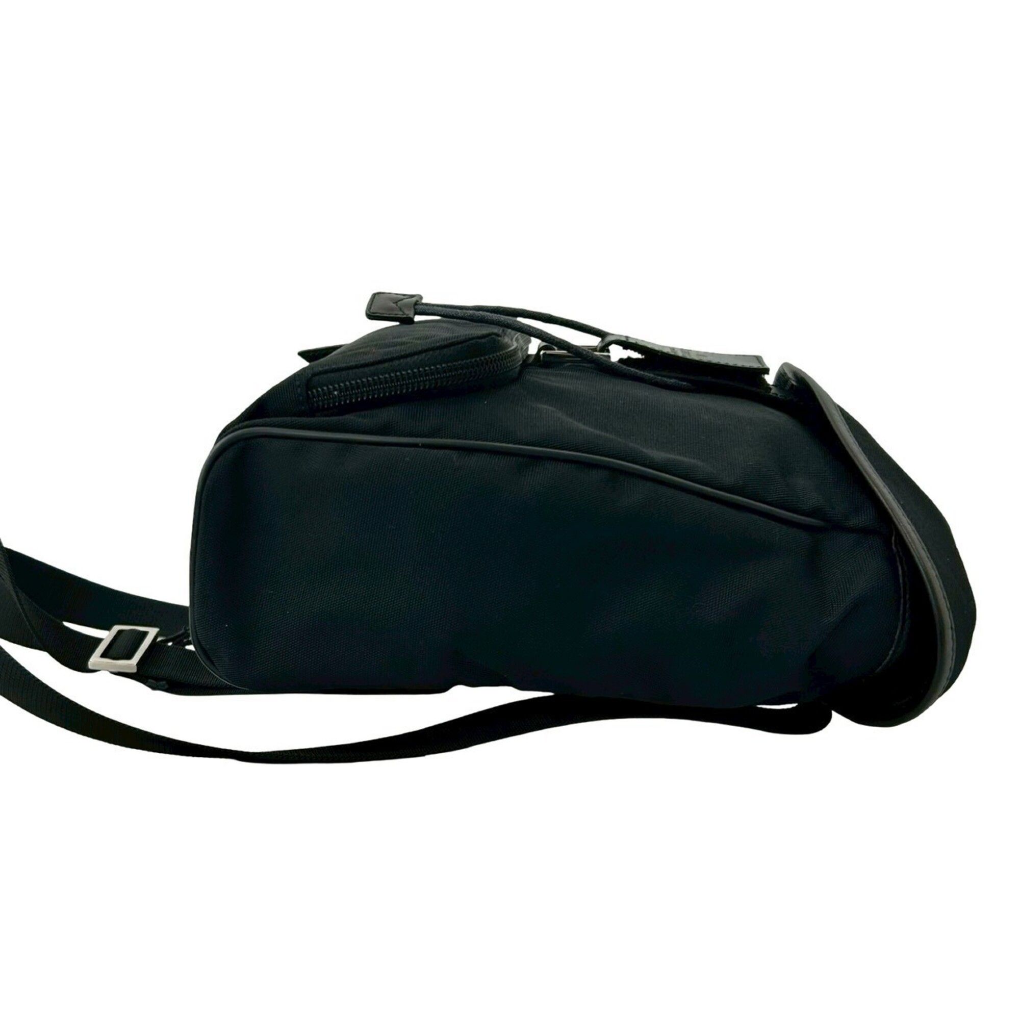 Nylon Leather Backpack (Pre-Owned) - Gucci - Modalova