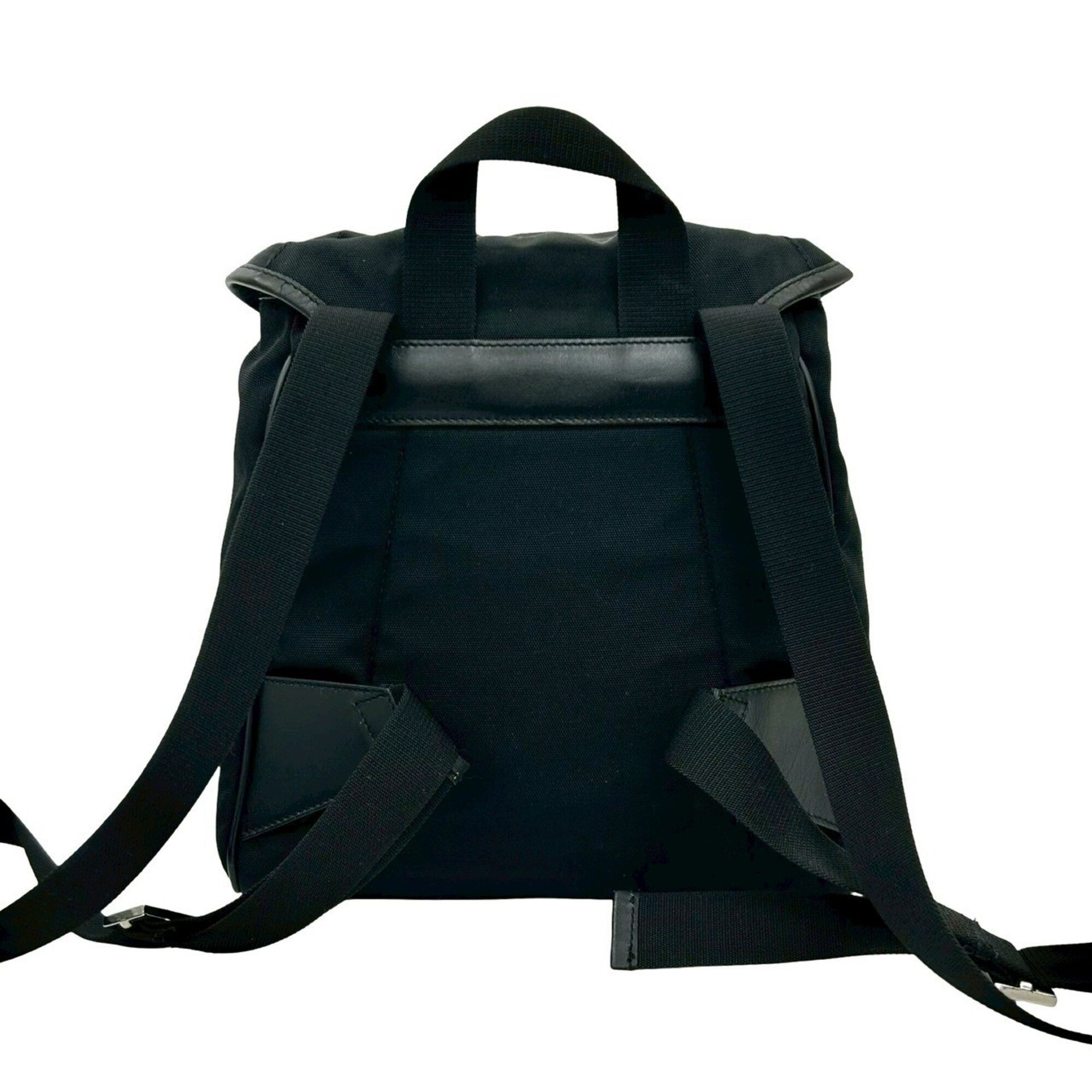 Nylon Leather Backpack (Pre-Owned) - Gucci - Modalova